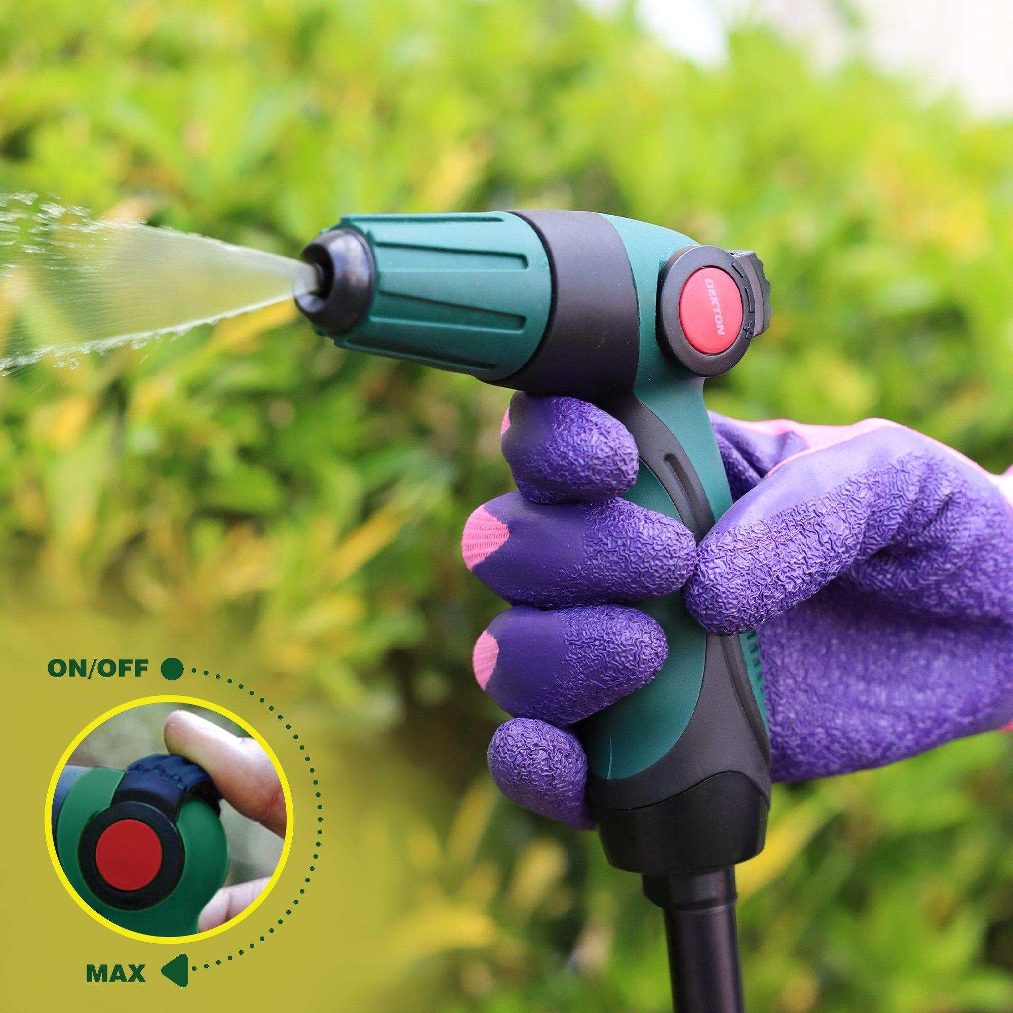 Grøn/Sort - Dekton - Easy Use Spray Nozzle - 3