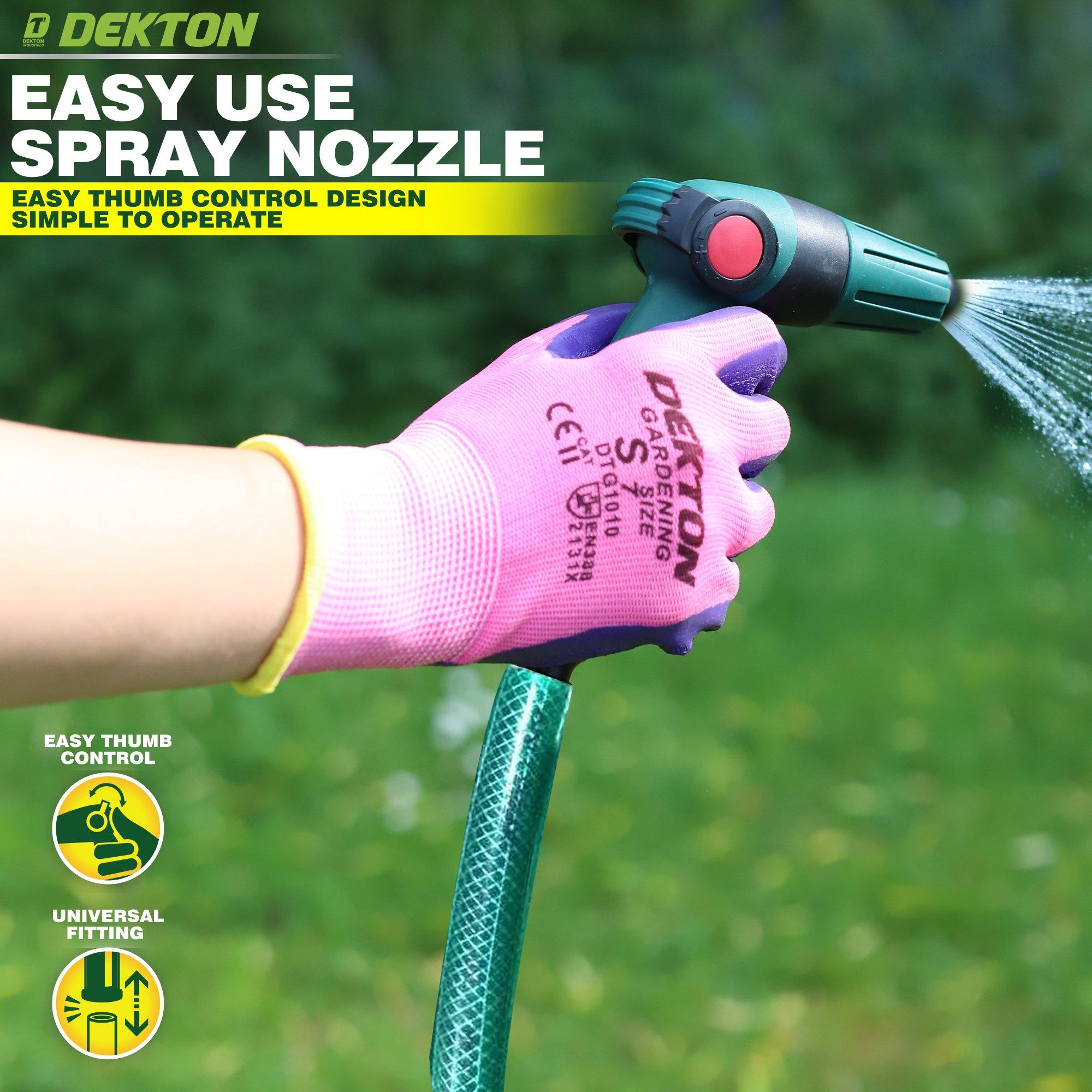 Grøn/Sort - Dekton - Easy Use Spray Nozzle - 4