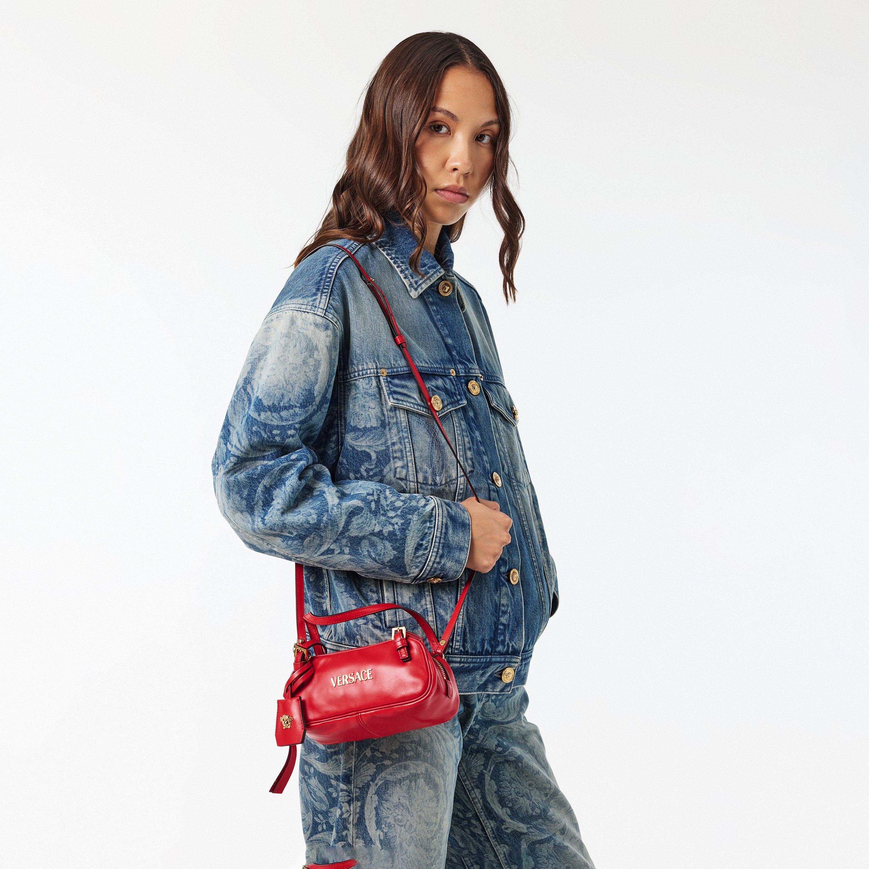 Red/Gold - Versace - Women's Mini Bag - 3
