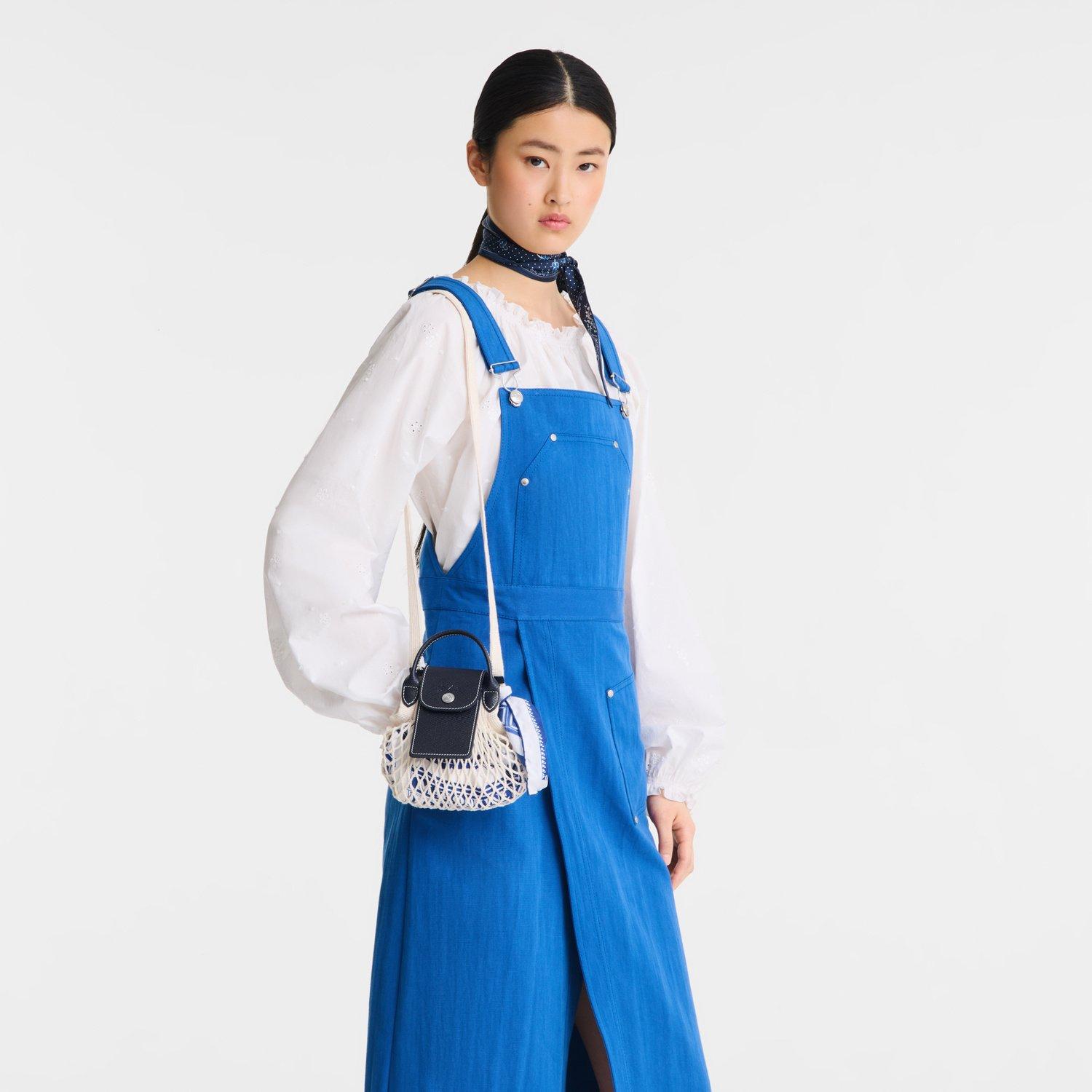 Navy - Longchamp - Women's Le Pliage Shoulder Bag - 3