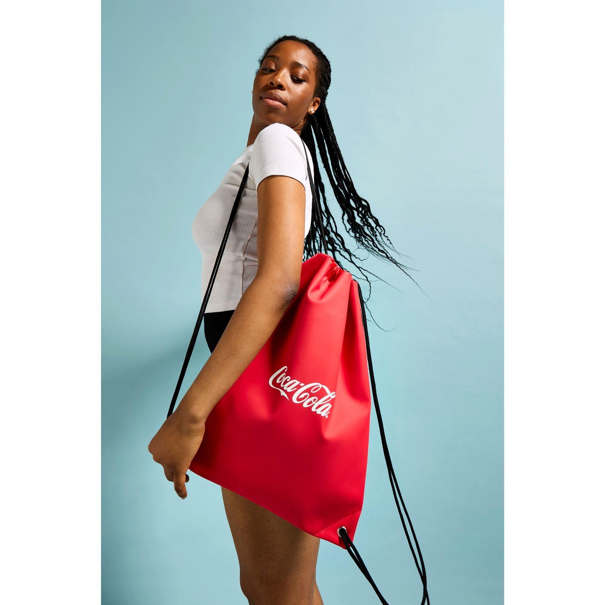 Red - Coca Cola - Coca-Cola Officially Licensed Lifestyle Gym Bag Unisex - 2
