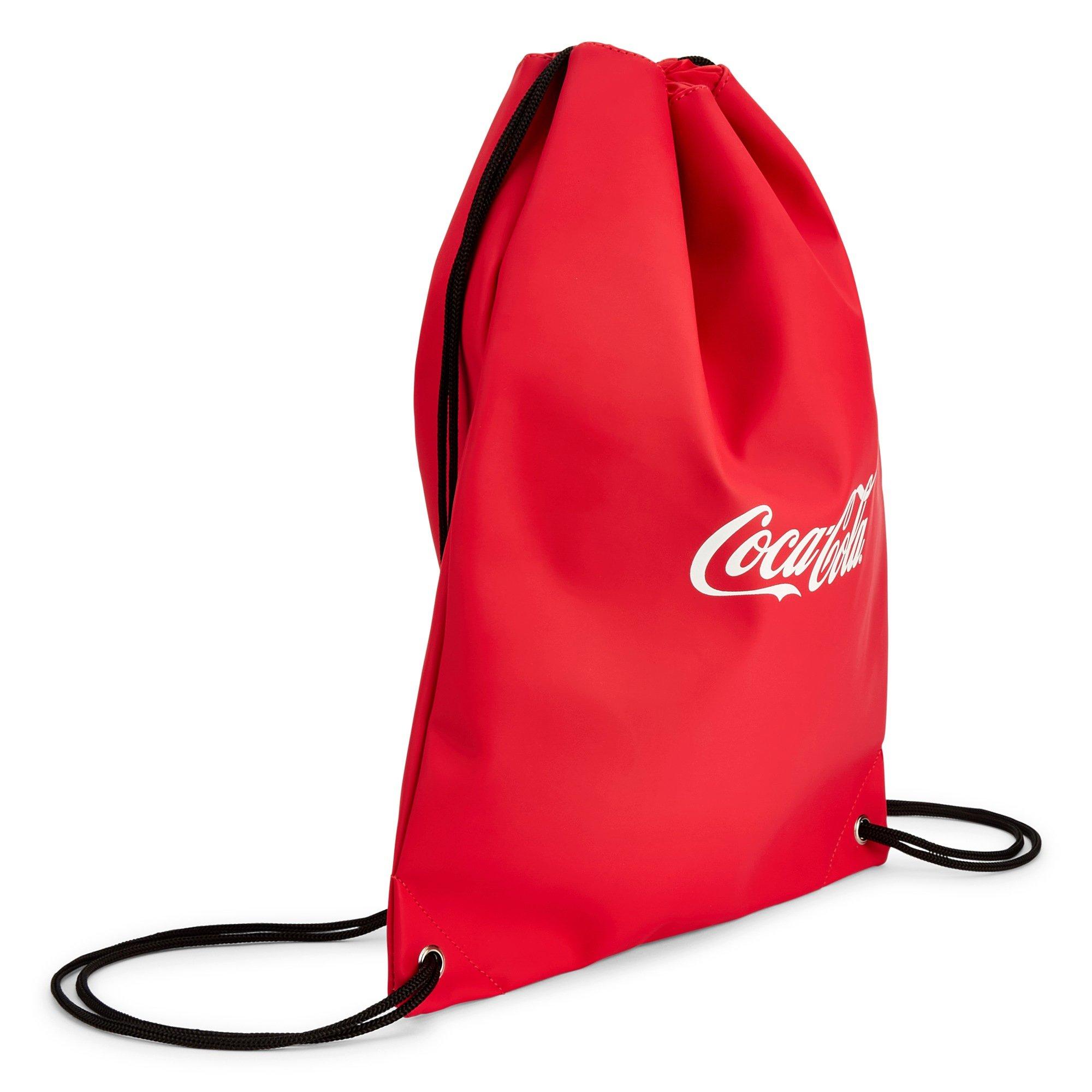 Red - Coca Cola - Coca-Cola Officially Licensed Lifestyle Gym Bag Unisex - 4