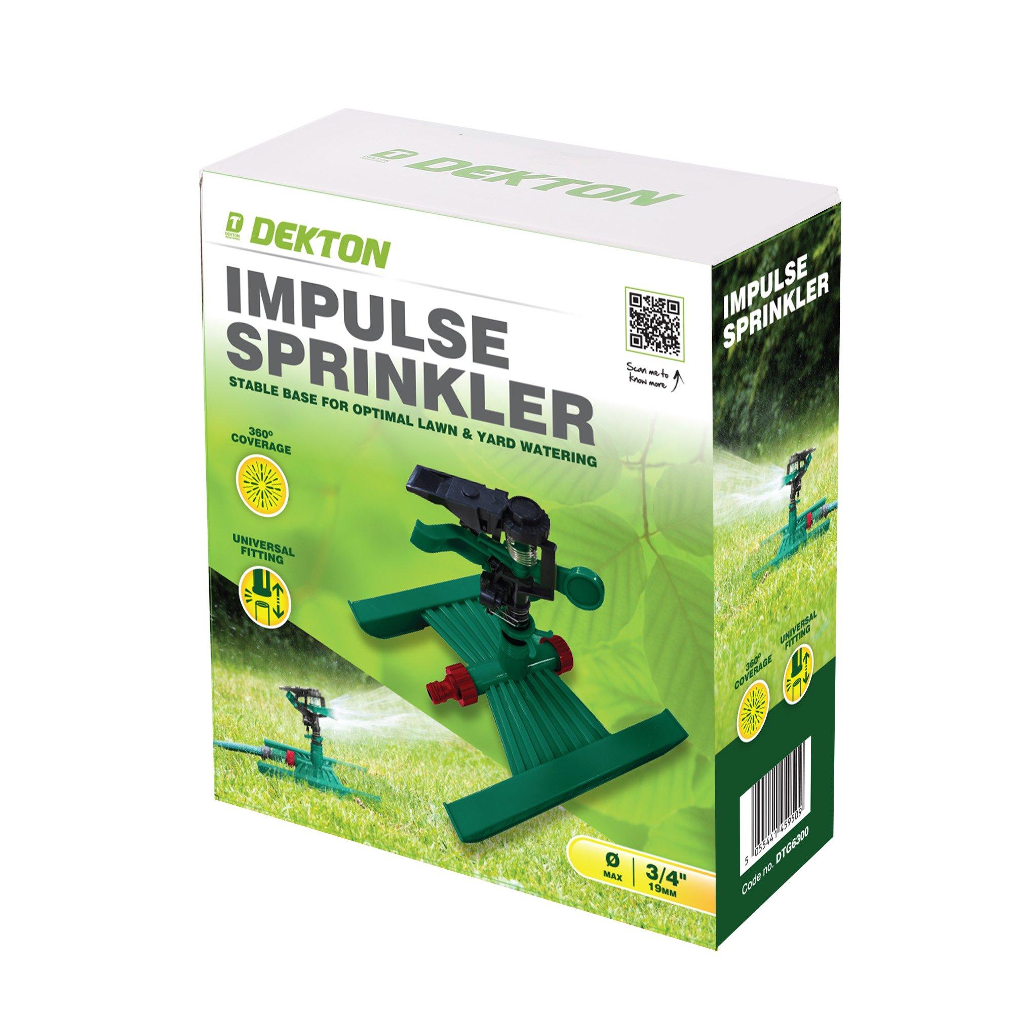 Zelena/Crvena - Dekton - Impulse Garden Sprinkler - 2