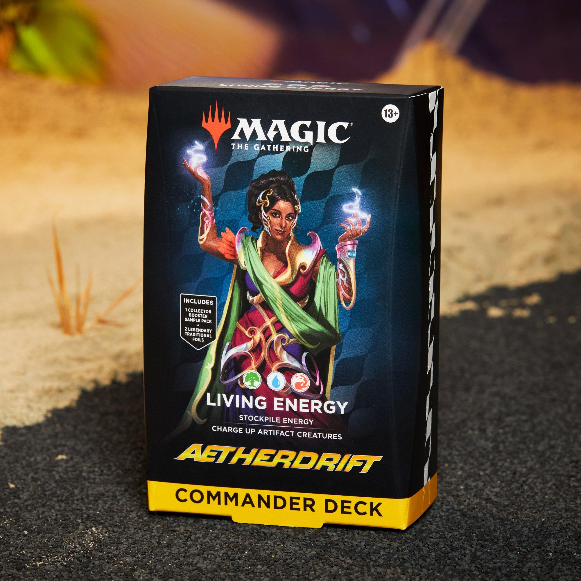 CMD Deck - Magic the Gathering - Magic: The Gathering Aetherdrift Commander Deck - Living Energy - 2