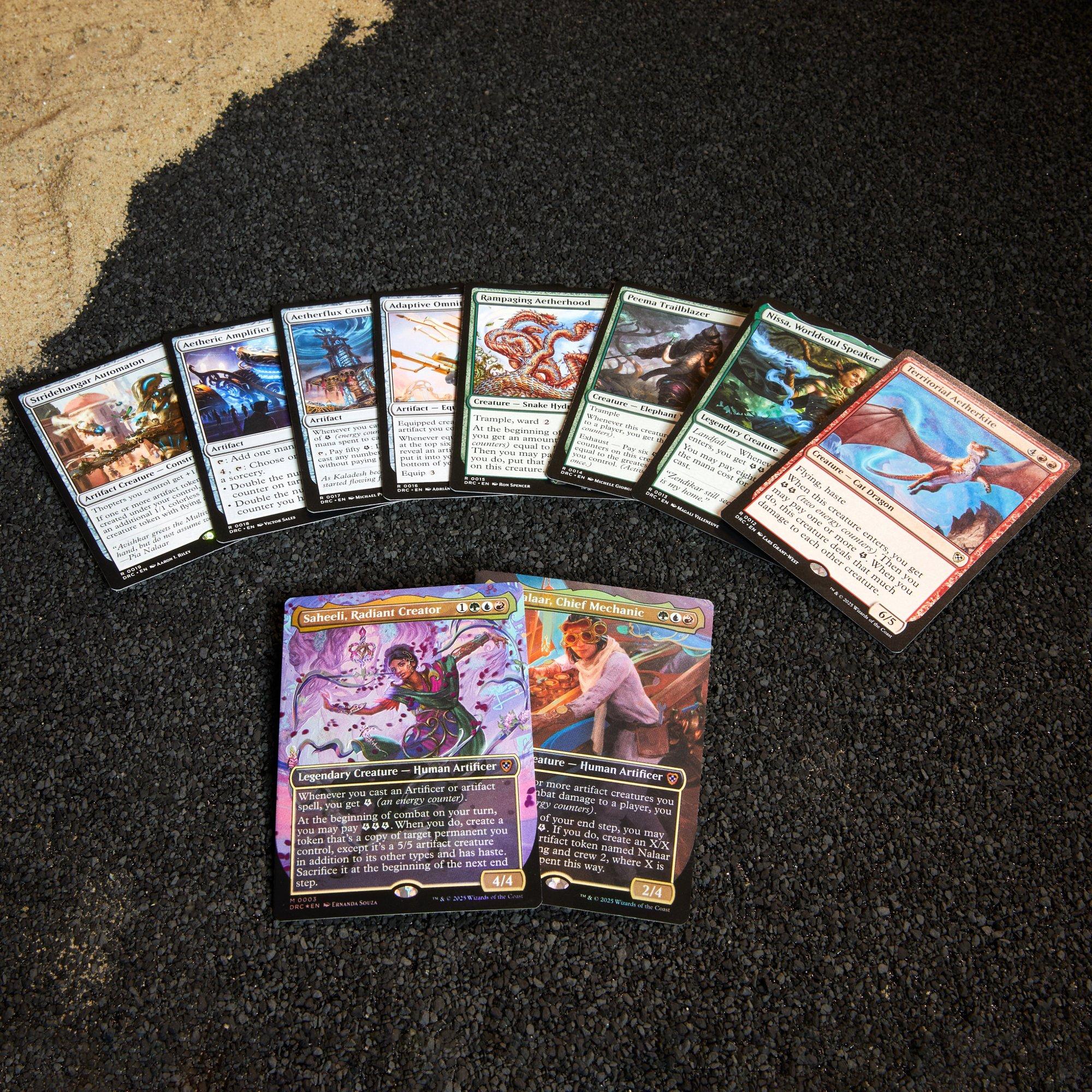 CMD Deck - Magic the Gathering - Magic: The Gathering Aetherdrift Commander Deck - Living Energy - 4