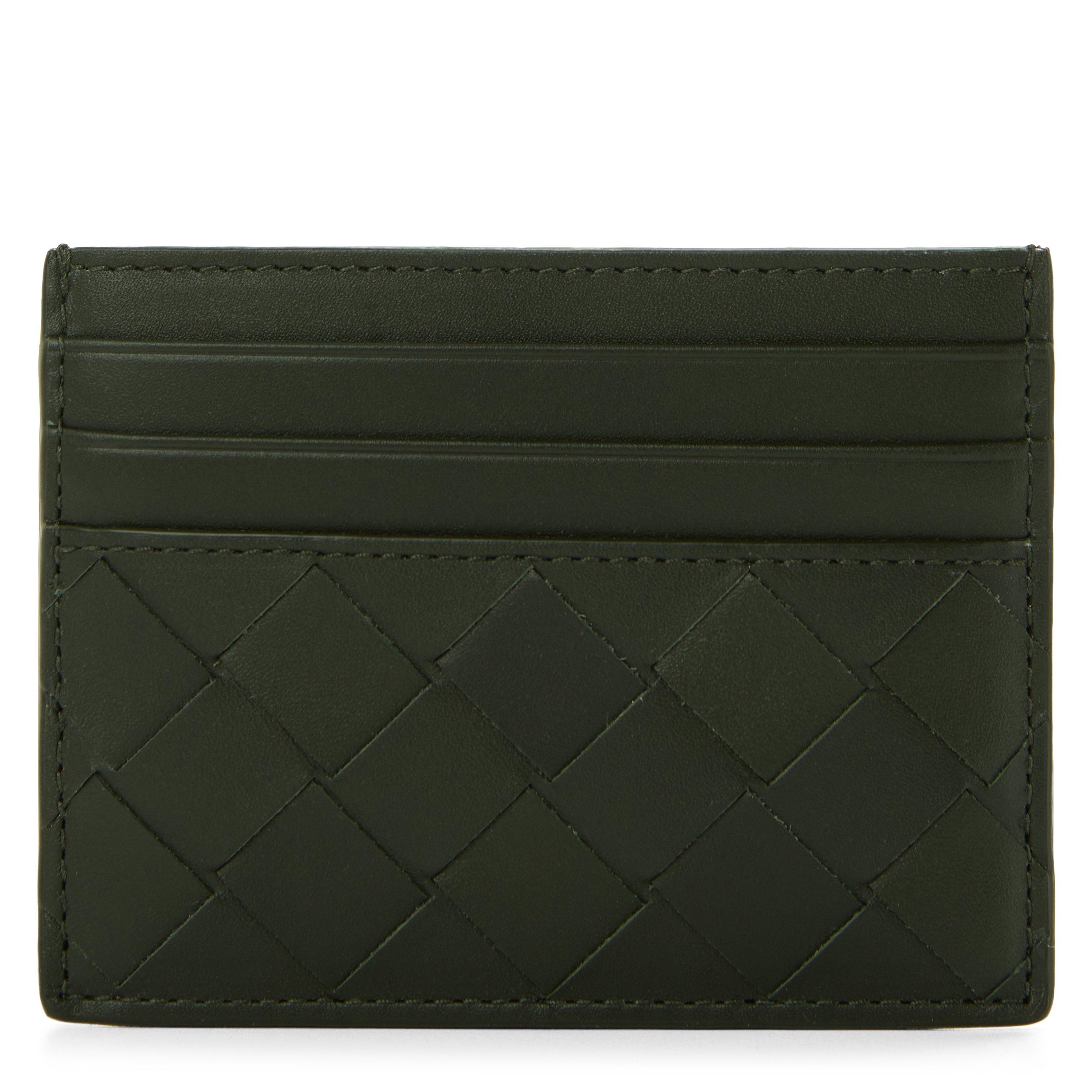 Bottega Veneta Men's BV Card Holder - Dark Green