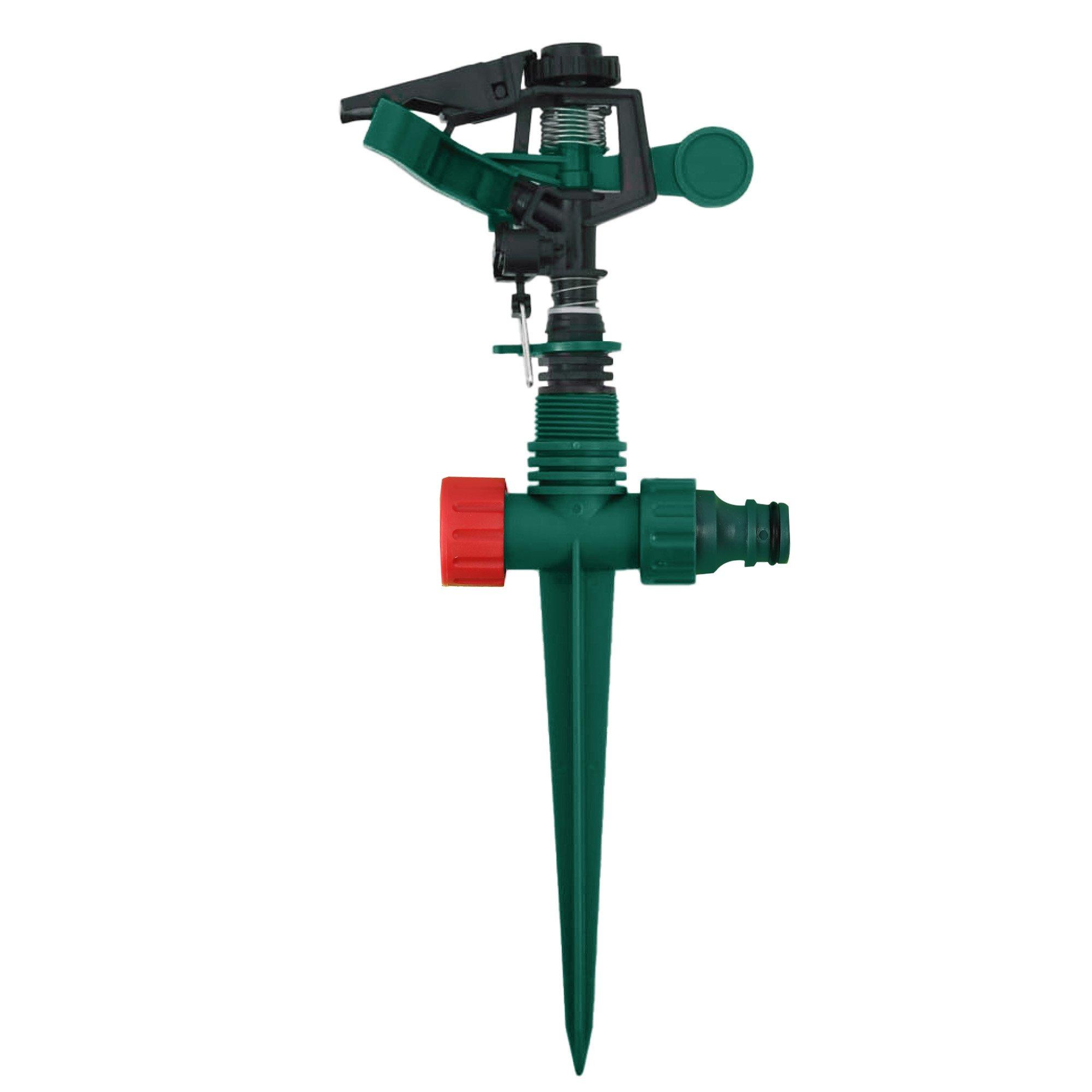 Verde/Rosso - Dekton - Impulse Spike Garden Sprinkler - 1
