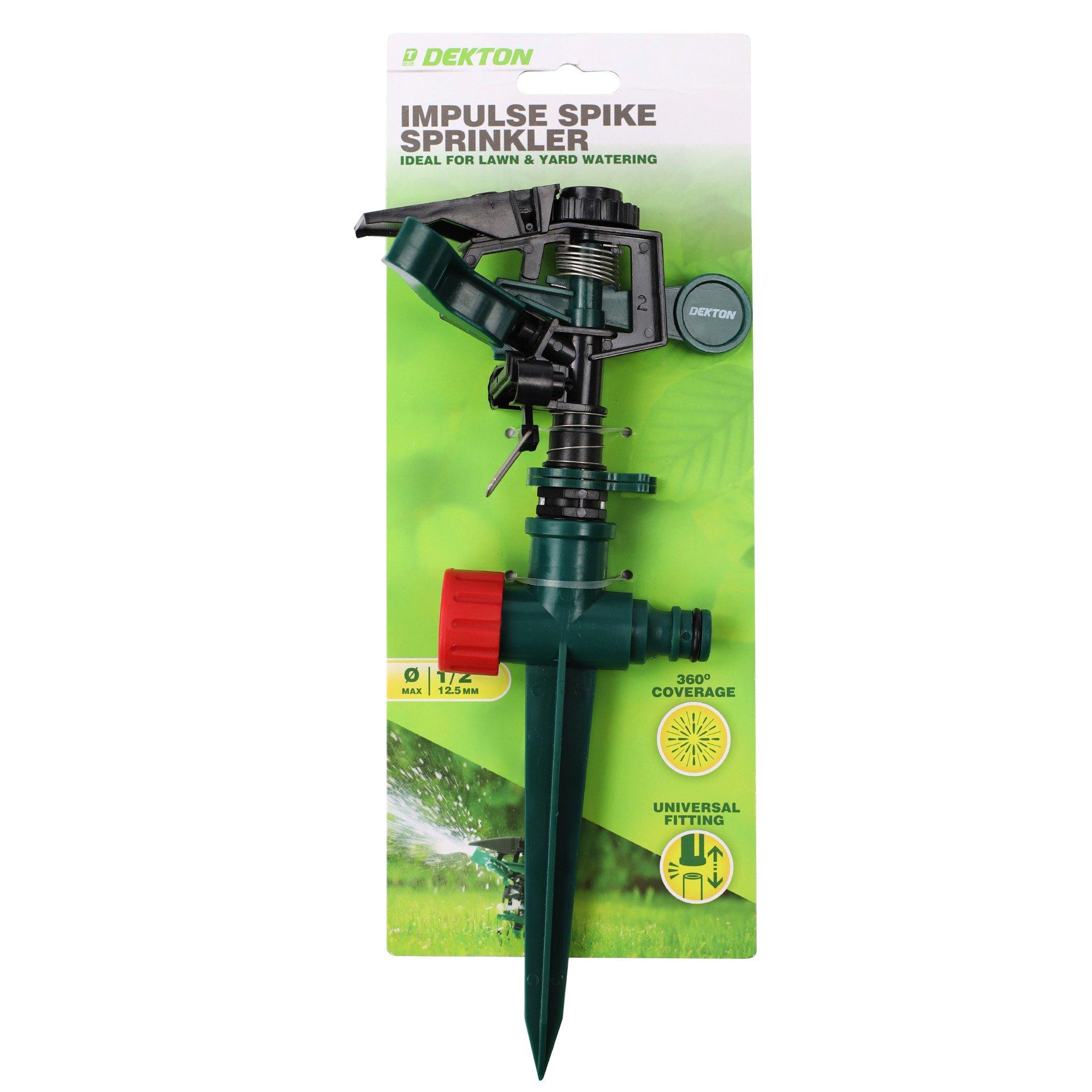 Groen/Rood - Dekton - Impulse Spike Garden Sprinkler - 2