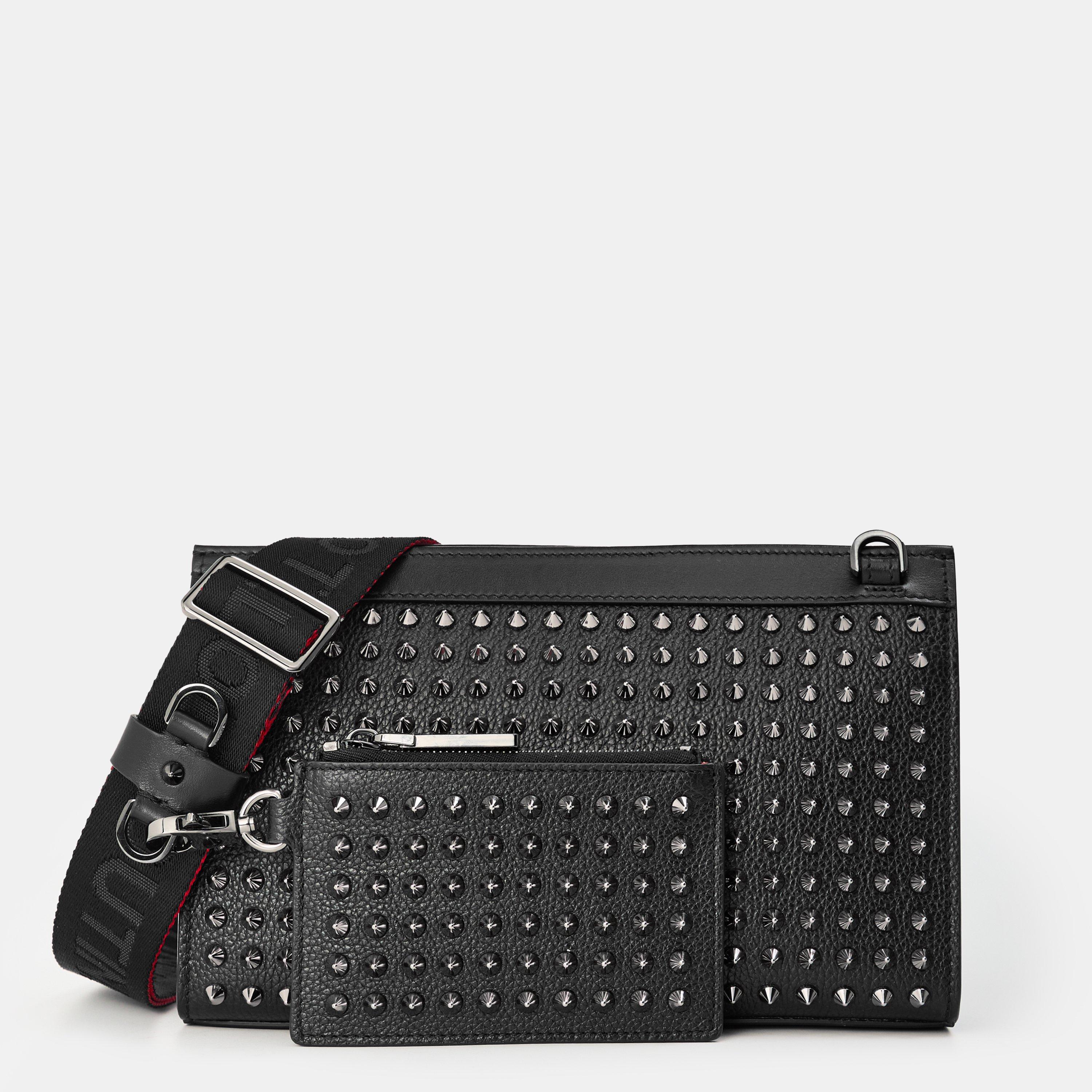 Black Gun Metal - Christian Louboutin - Funky Crossbody Bag - 1