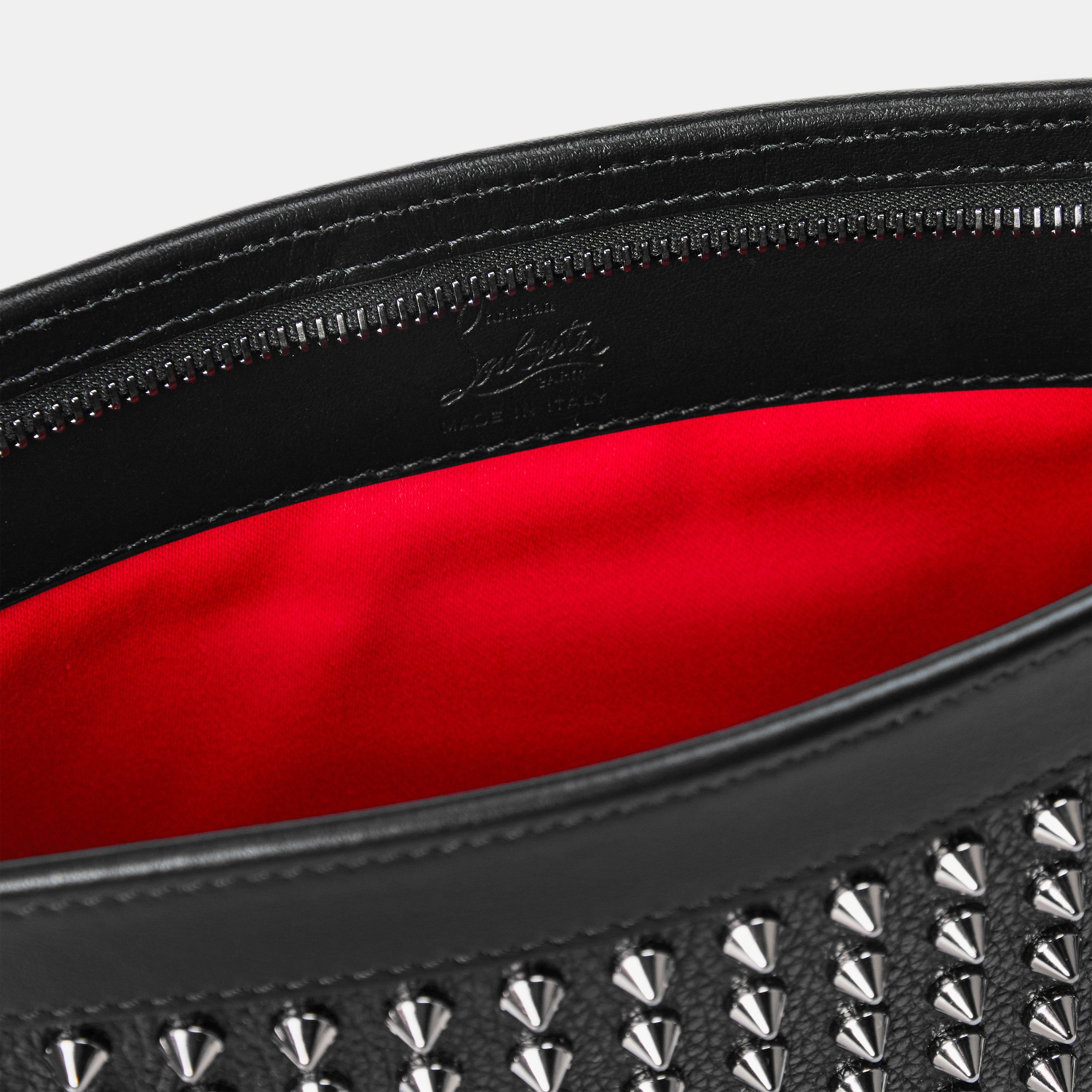 Black Gun Metal - Christian Louboutin - Funky Crossbody Bag - 5