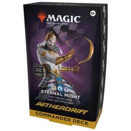 Magic the Gathering GAME Magic: The Gathering Aetherdrift Commander Deck Eternal Might