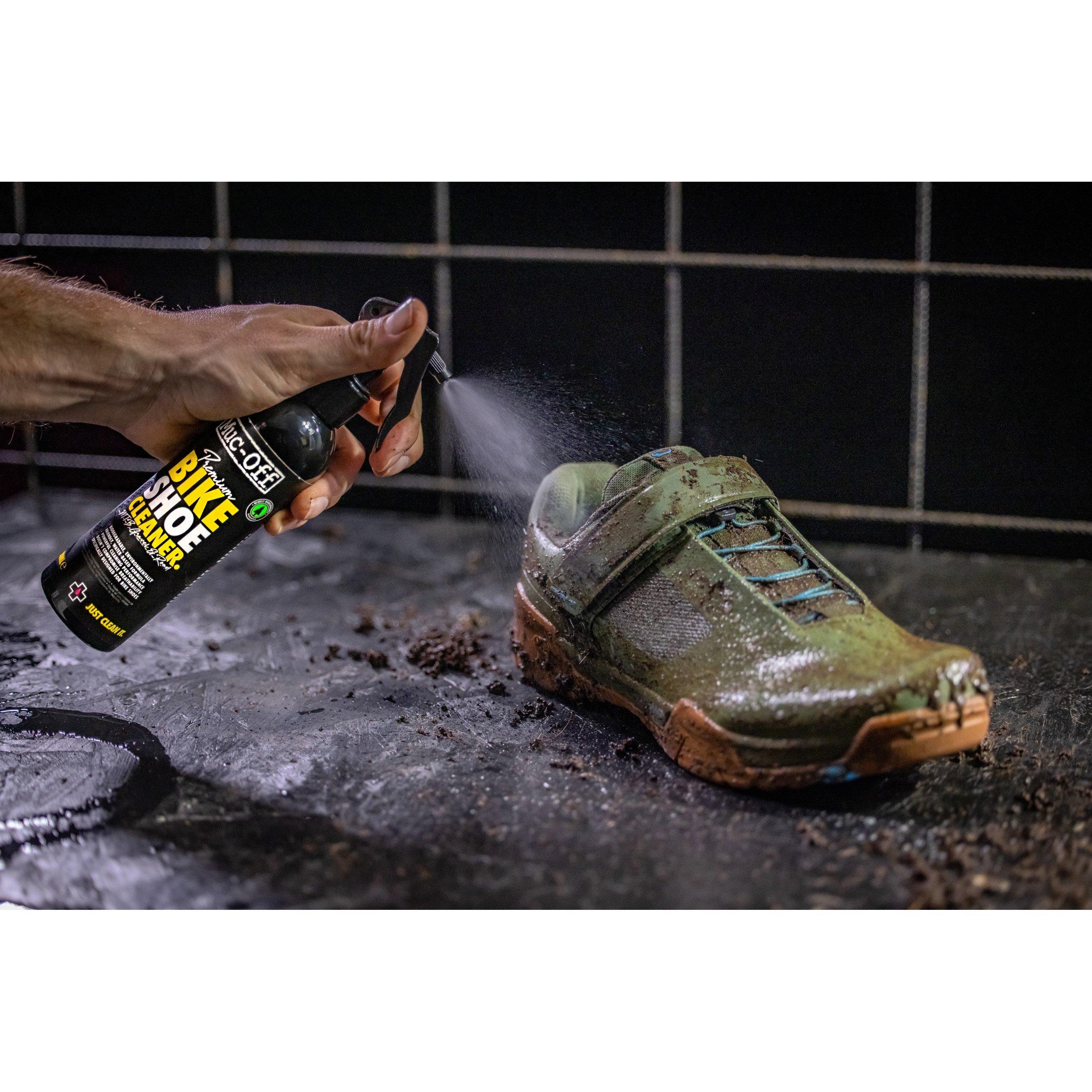 Black - Muc-Off - Premium Bike Shoe Cleaner 250ml - 3