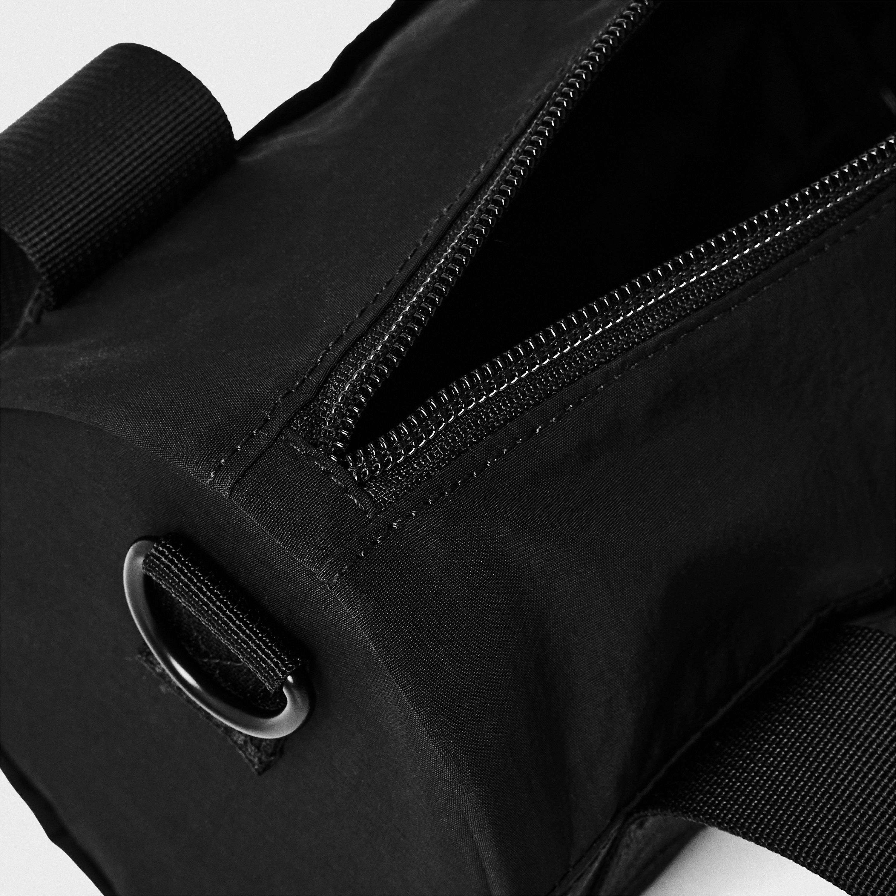 Black - Vans - Adults Black Mini Barrel Bag - 4