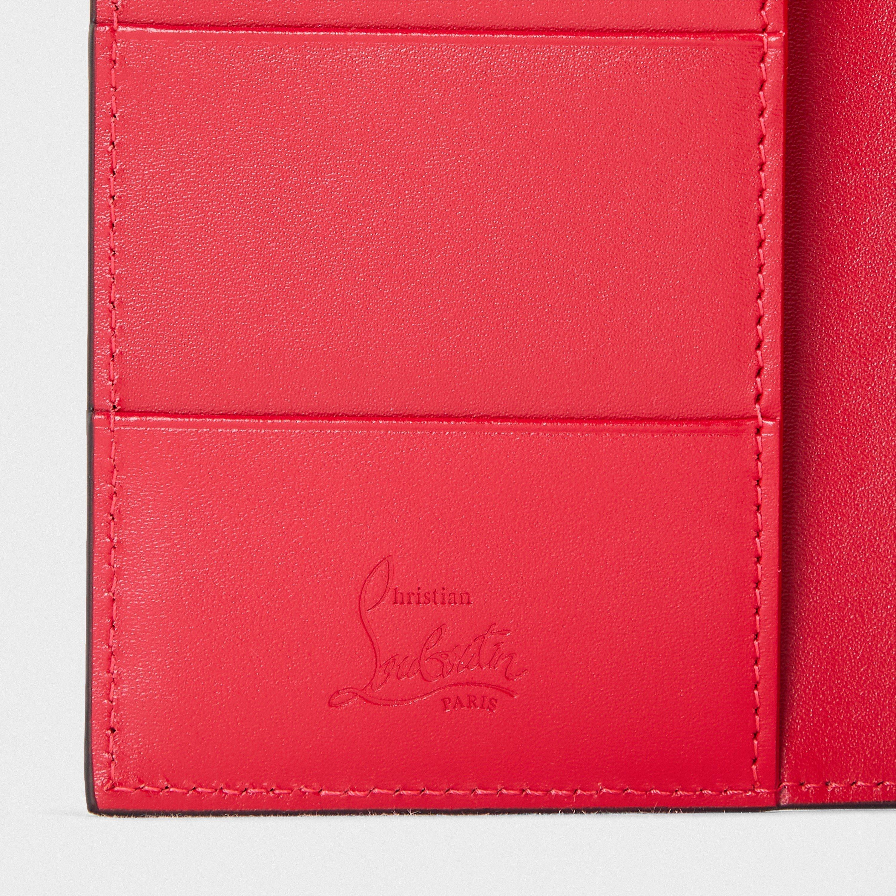 Black Gun Metal - Christian Louboutin - Funky Passport Holder - 3