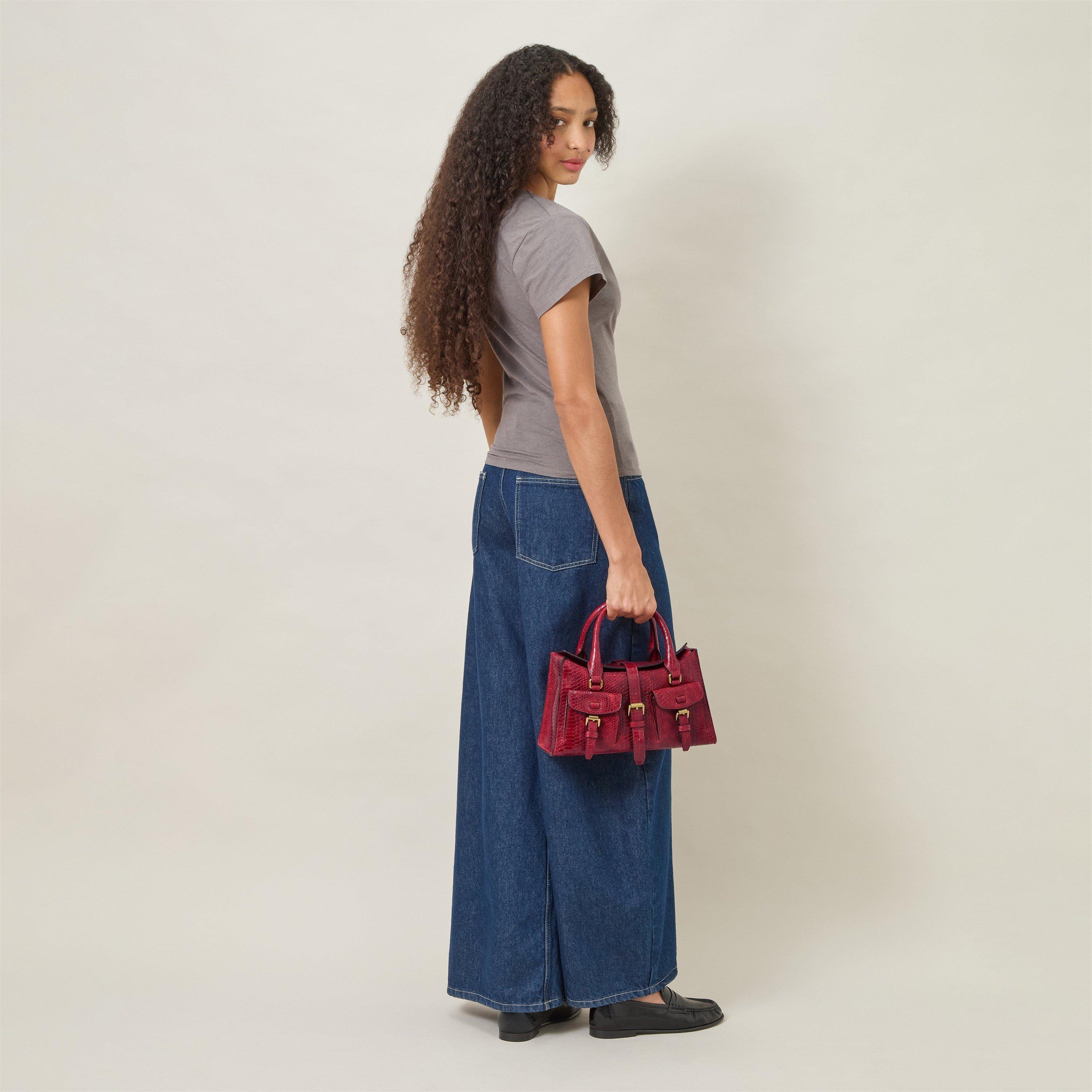 Apple Red - Mulberry - Womens Roxanne Cross Body Bags - 2