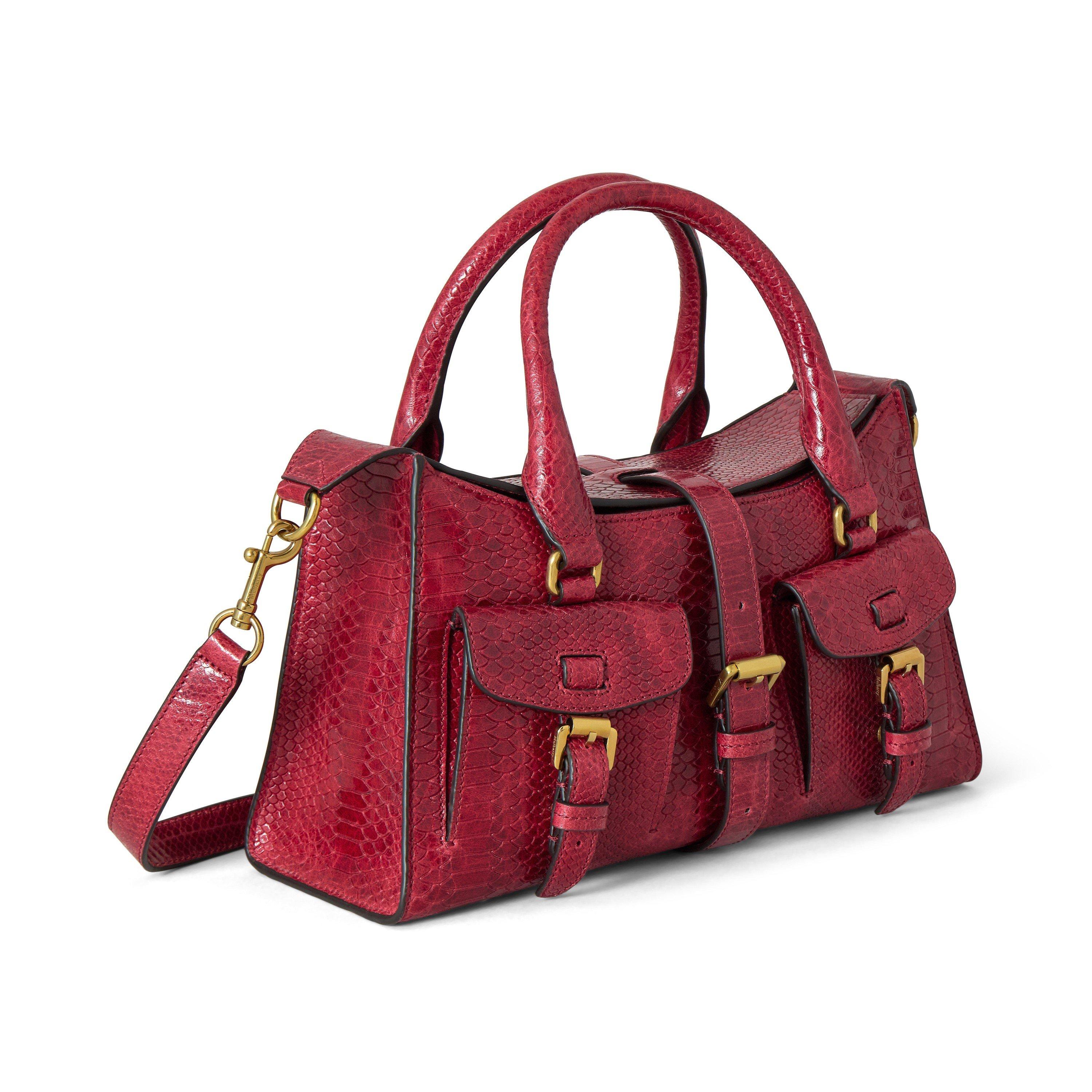 Apple Red - Mulberry - Womens Roxanne Cross Body Bags - 4