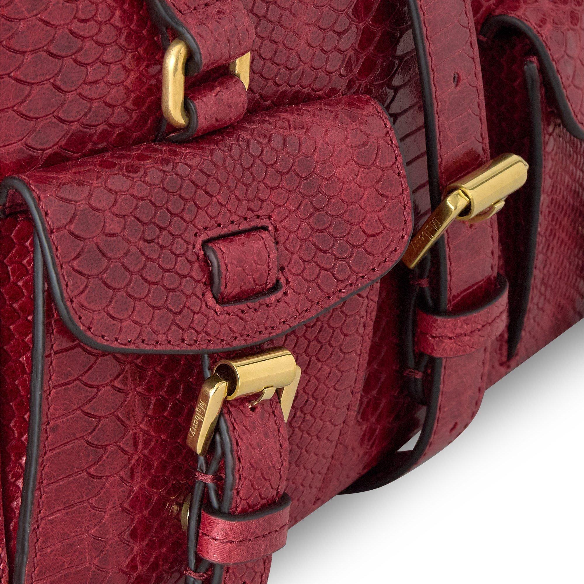 Apple Red - Mulberry - Womens Roxanne Cross Body Bags - 5