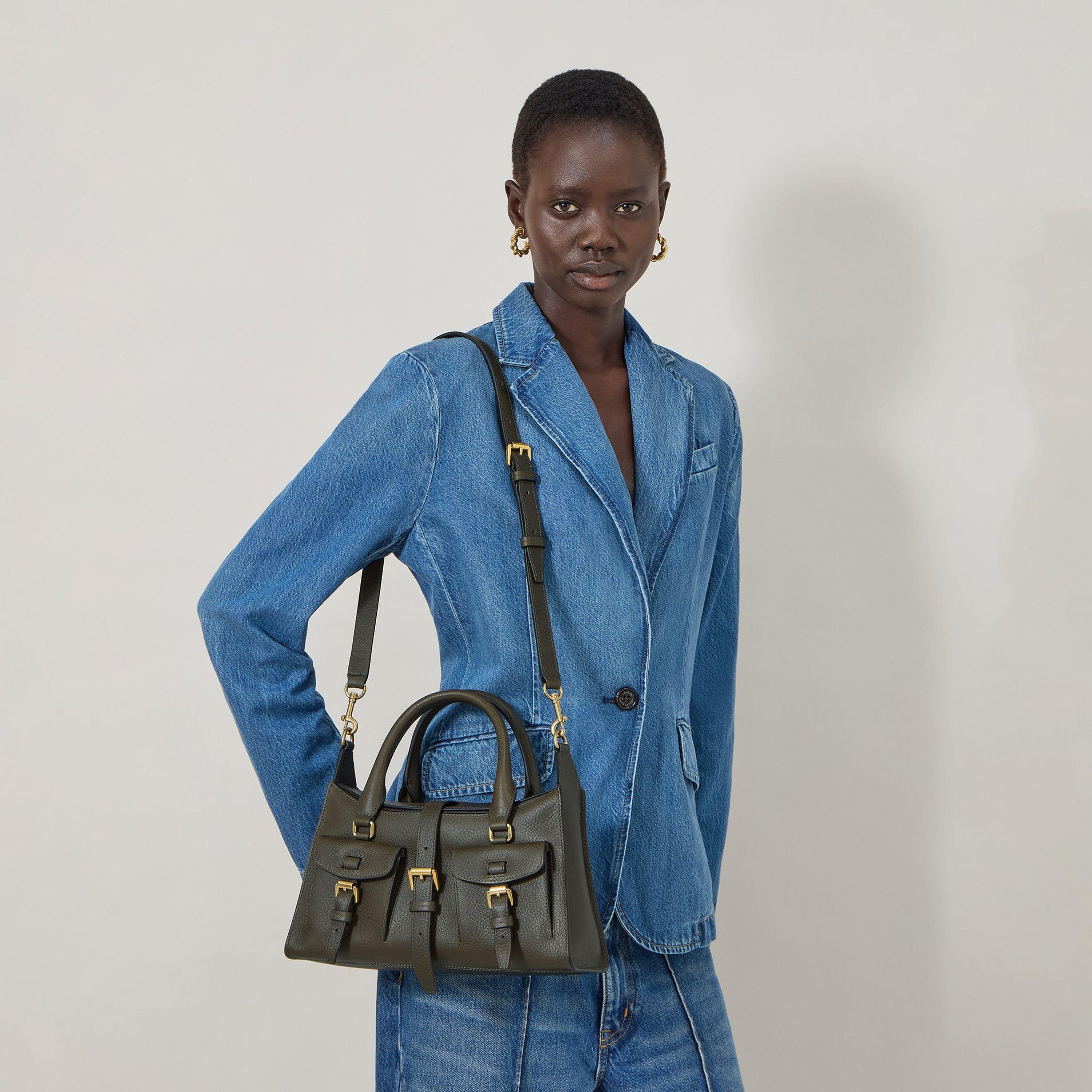 Juniper Green - Mulberry - Women's Roxanne Cross Body Bags - 3