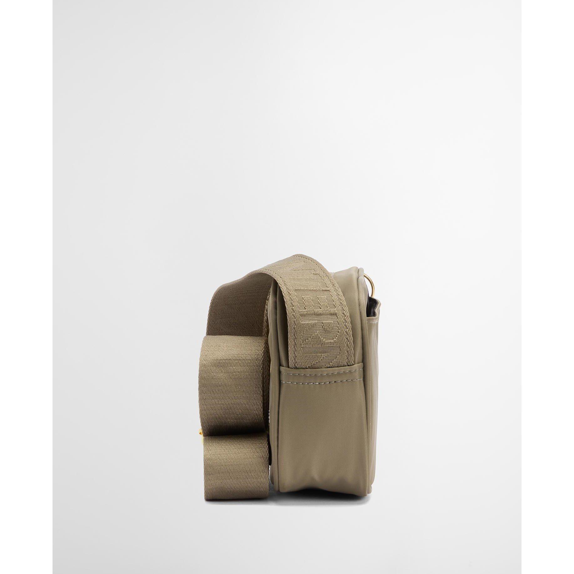 Dusky Khaki - Barbour International - Boulevard Micro Crossbody Bag - 9