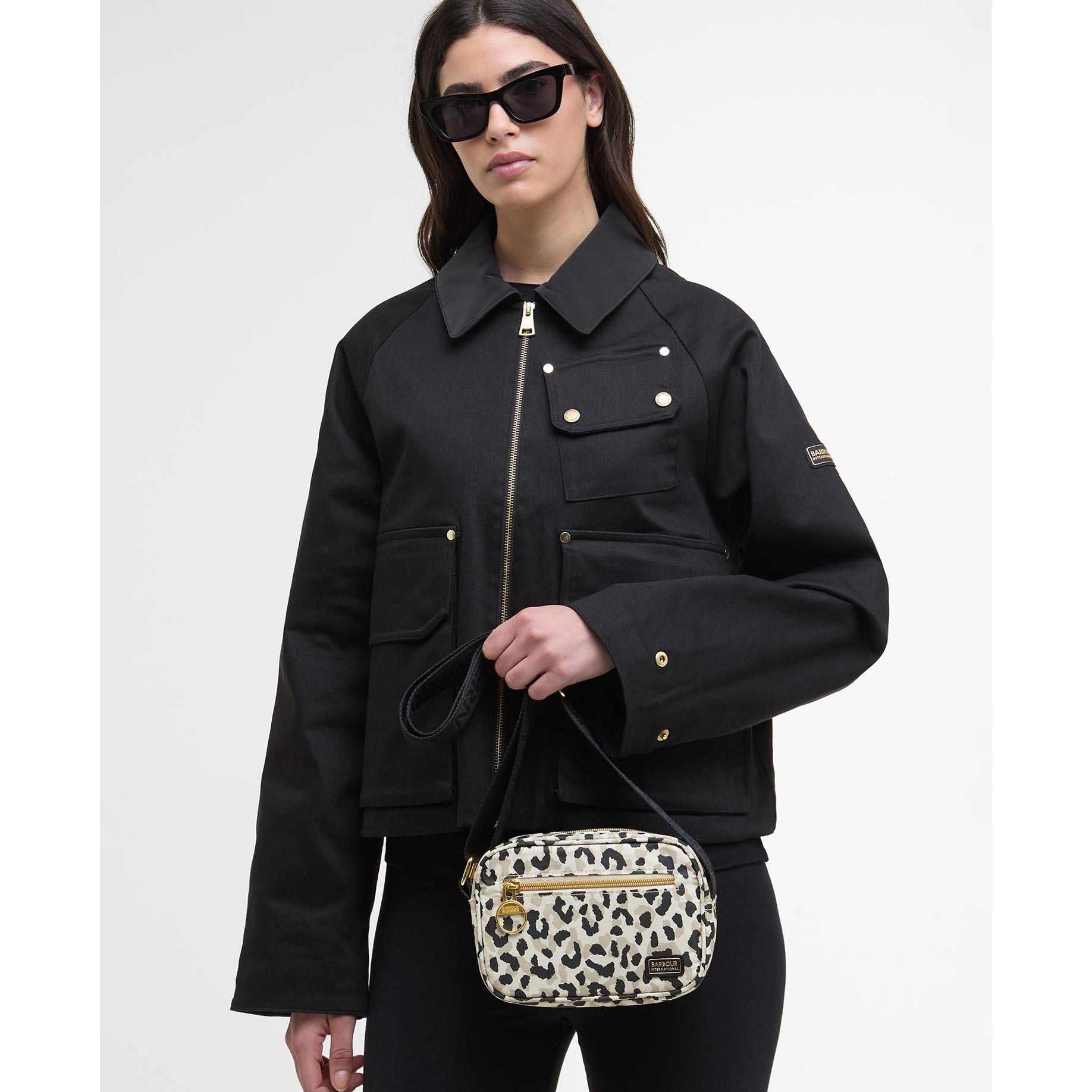 Jasmine Leopard - Barbour International - Boulevard Micro Crossbody Bag - 2