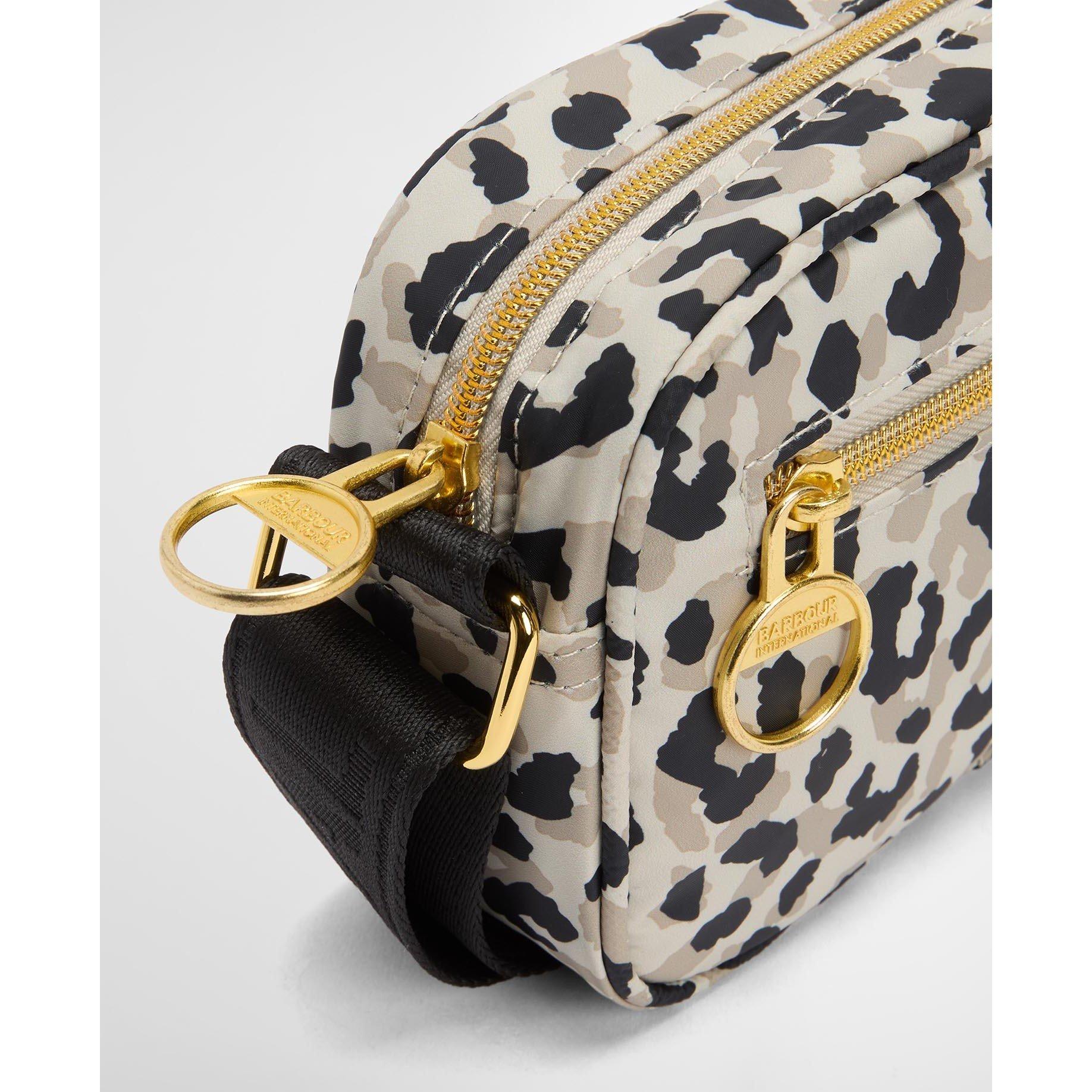 Jasmine Leopard - Barbour International - Boulevard Micro Crossbody Bag - 5