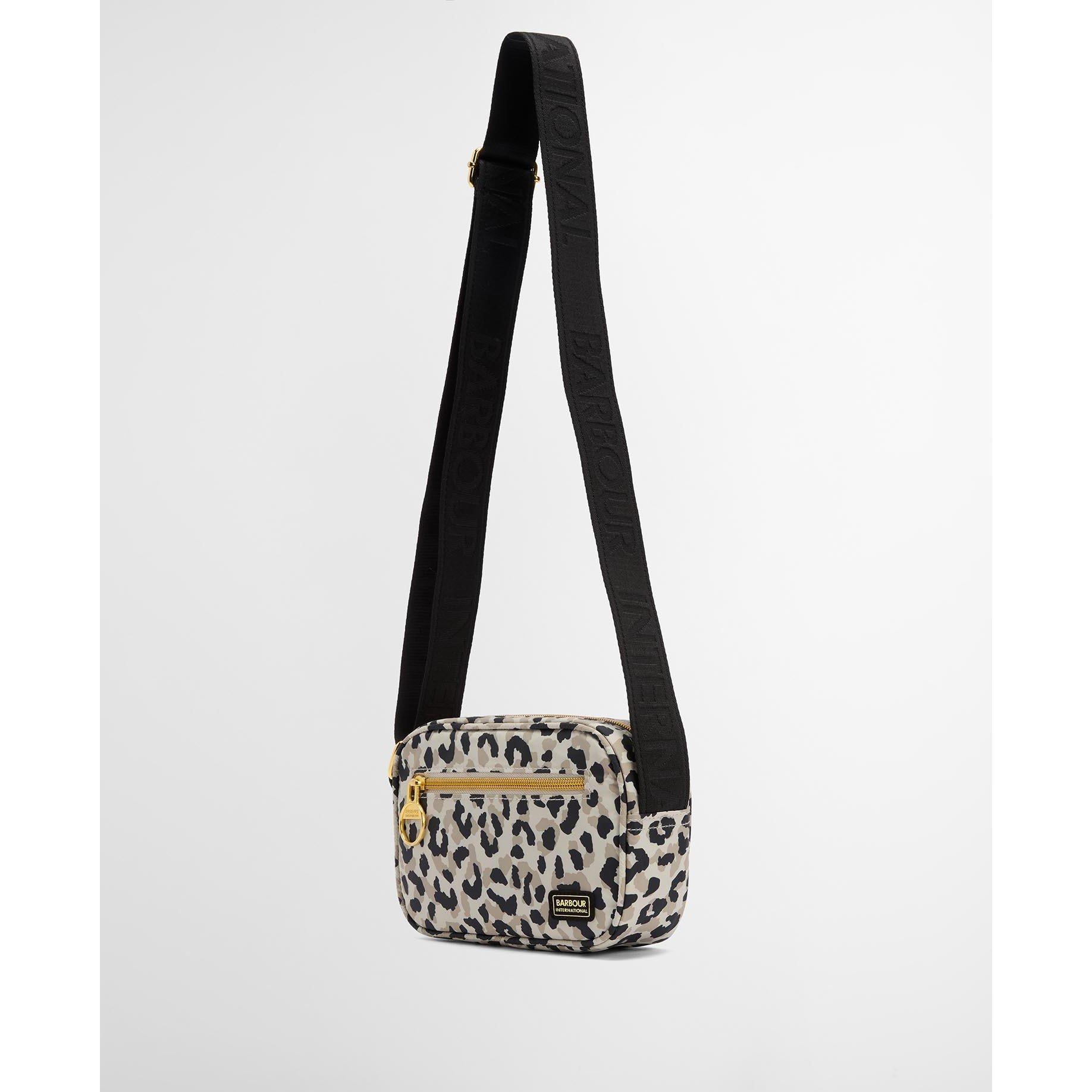Jasmine Leopard - Barbour International - Boulevard Micro Crossbody Bag - 6