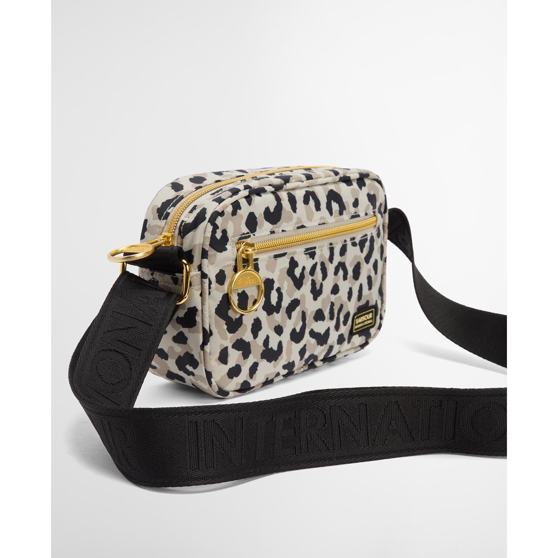 Jasmine Leopard - Barbour International - Boulevard Micro Crossbody Bag - 8