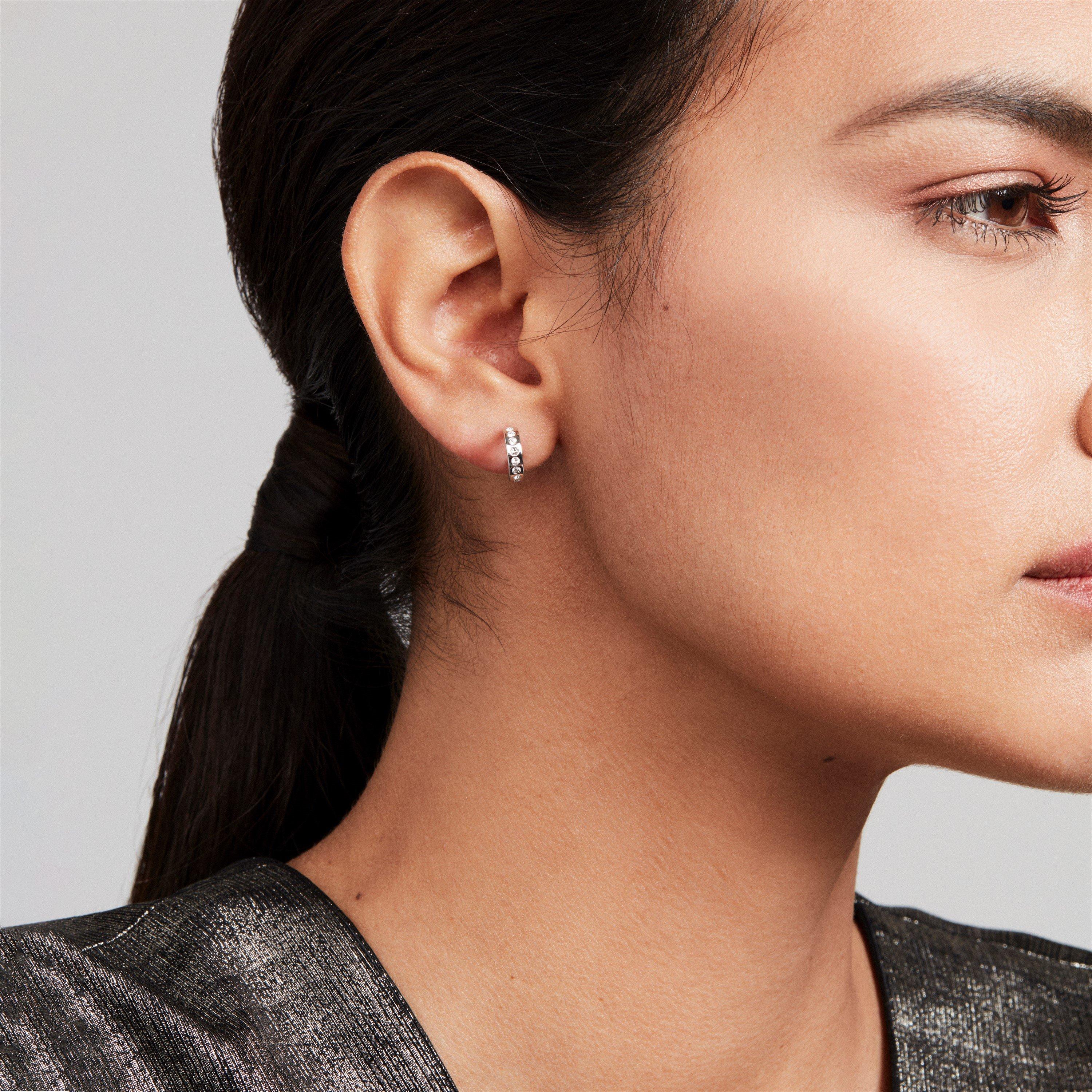 Silver/Crystal - Ted Baker - TedJwl Seeni Huggies Ld00 - 2