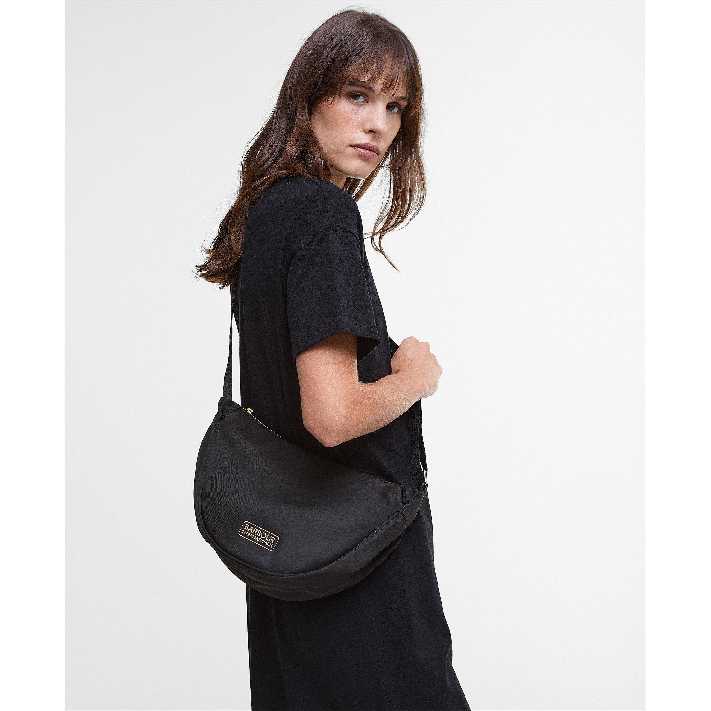 Black - Barbour International - Boulevard Sling Bag - 7