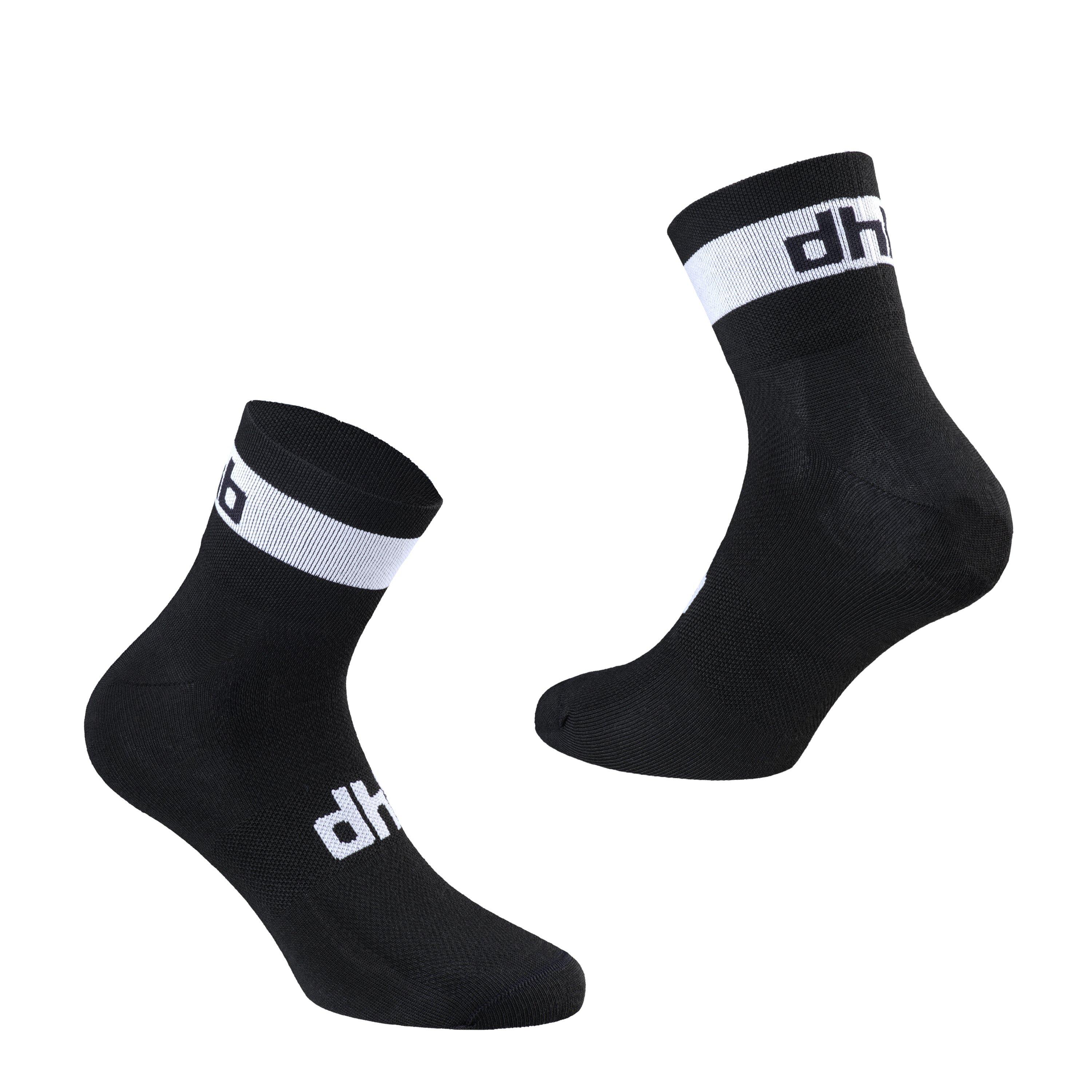 Black/White - Dhb - dhb Essential Summer Cycling Socks - 1