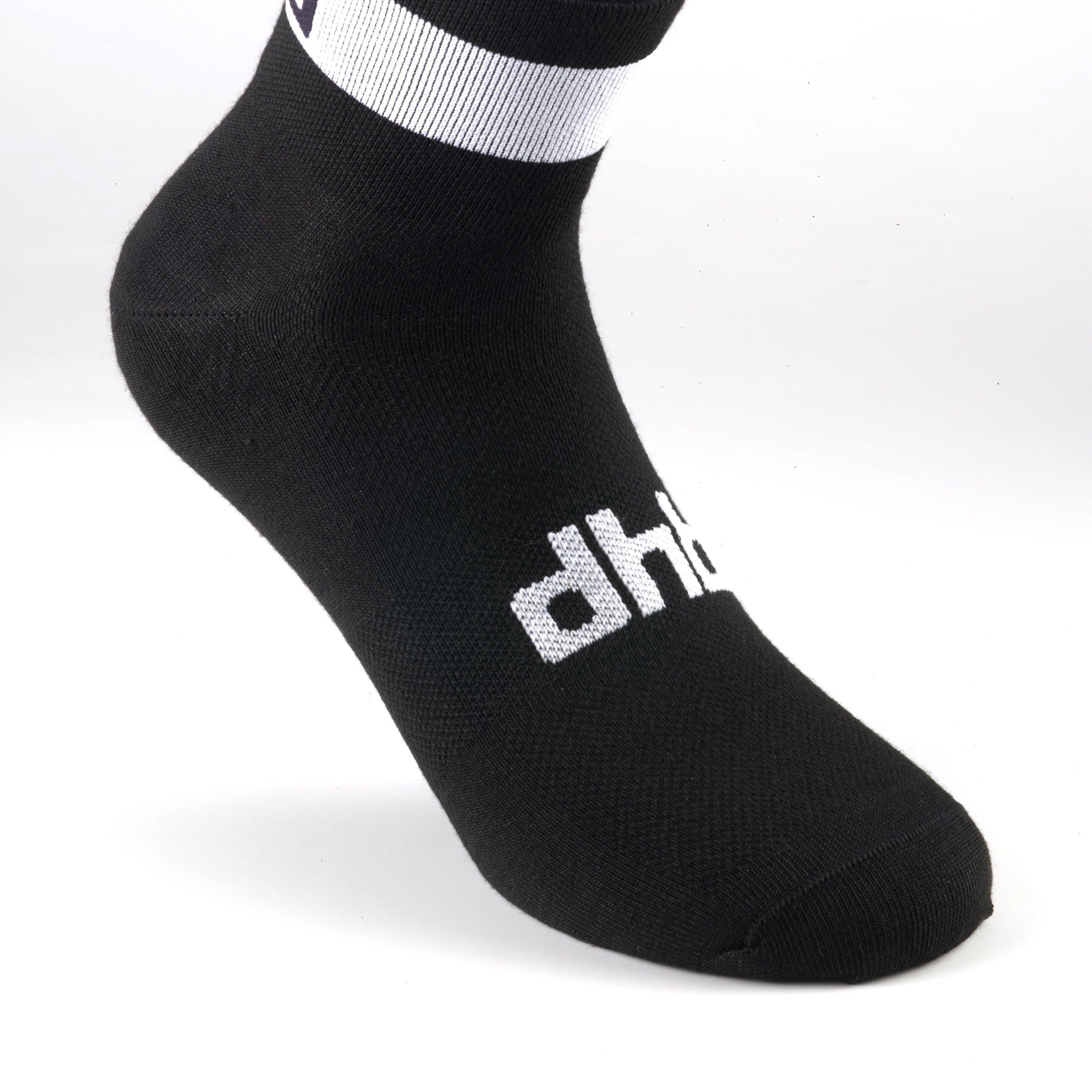 Black/White - Dhb - Essential Summer Cycling Socks - 3