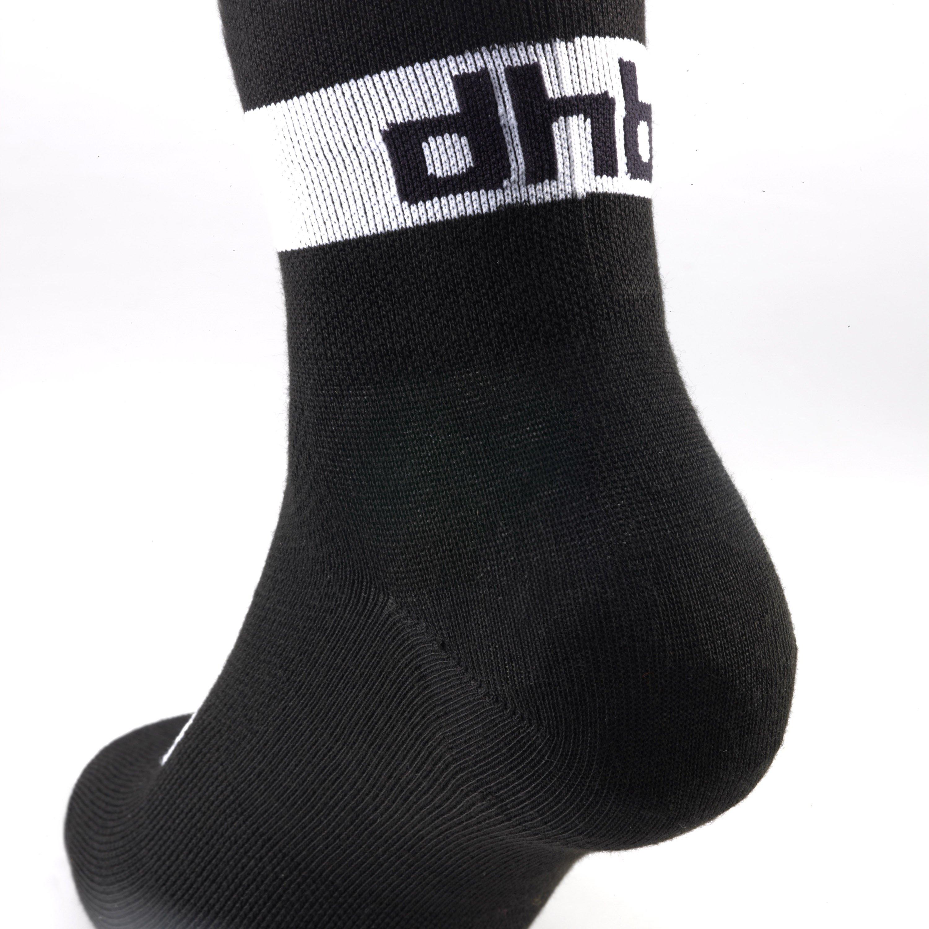 Black/White - Dhb - Essential Summer Cycling Socks - 4
