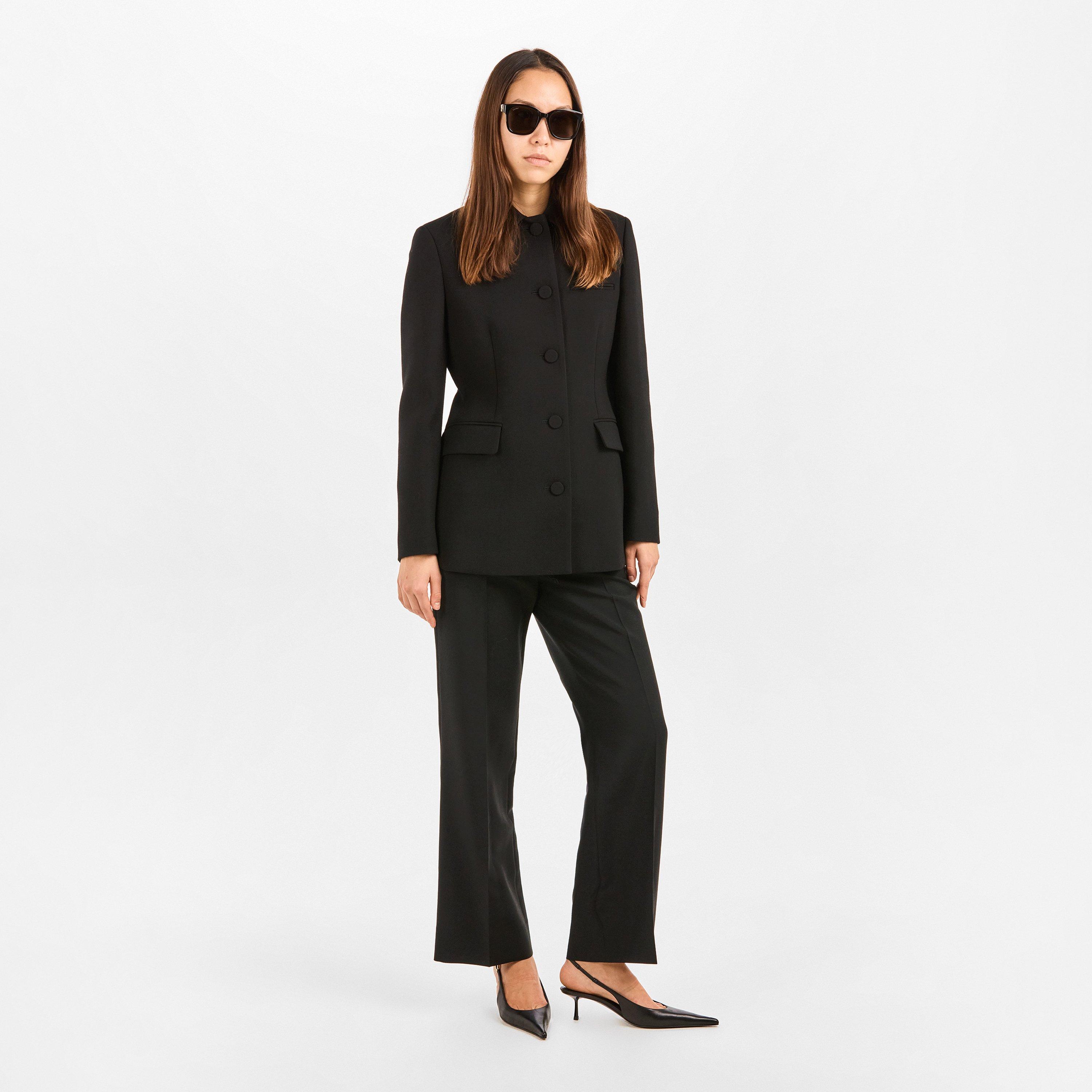 Black/Grey - Cartier - Women's Wayfarer Sunglasses - 6
