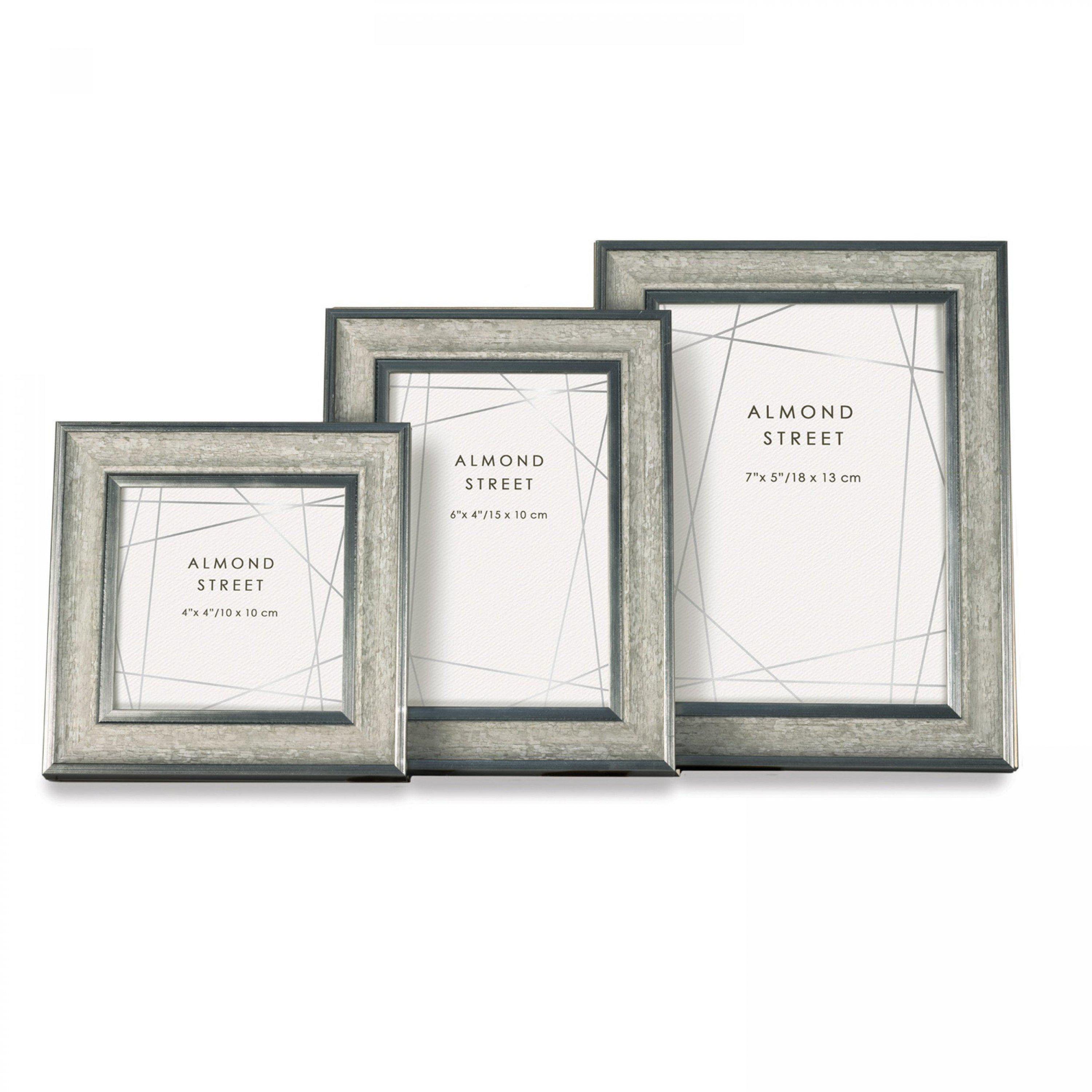 Silver - Gallery - Alton Photo Frame 7x5in (3pk) - 3