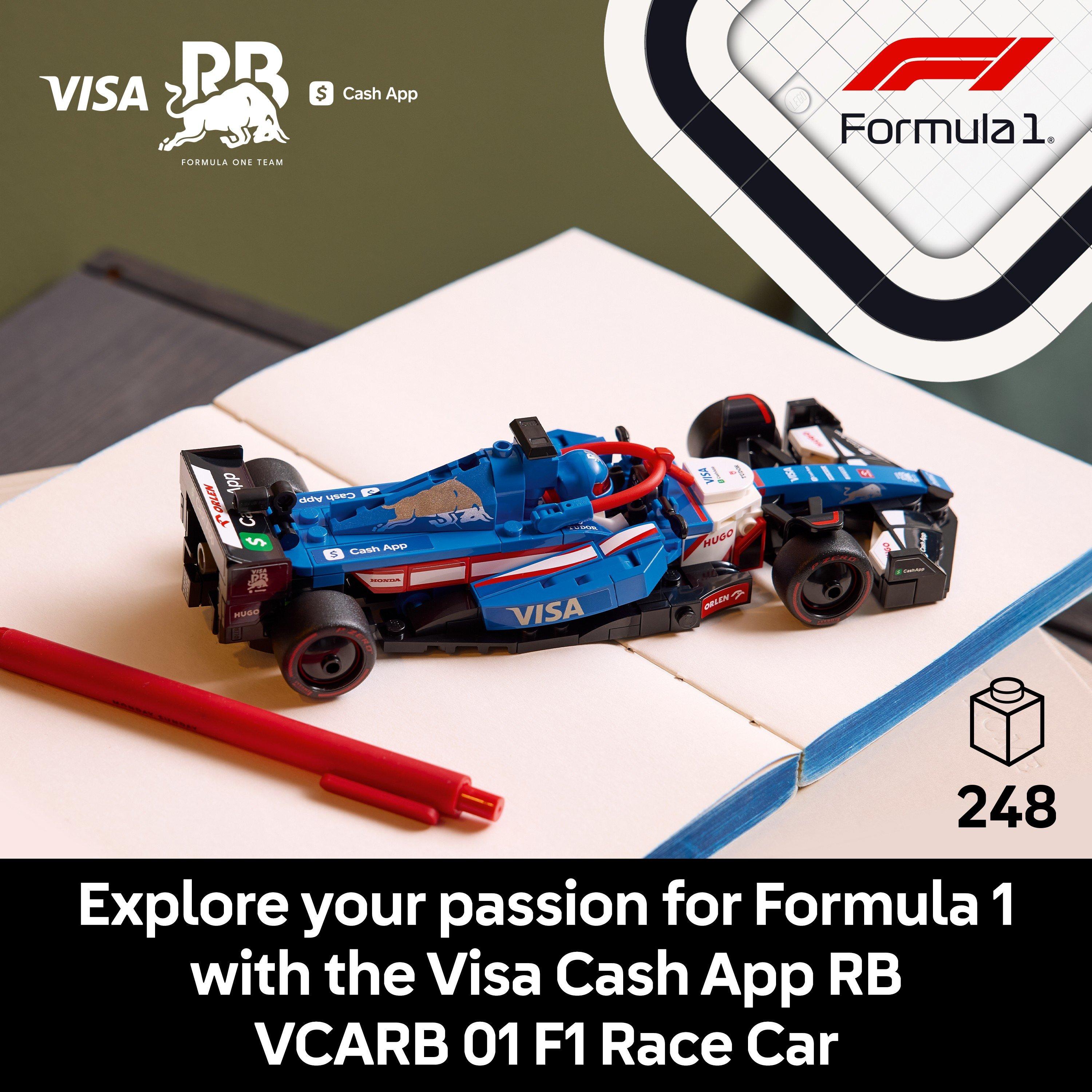 F1 RB VCARB 01 - LEGO - Speed Champions 77246 Visa Cash App RB VCARB 01 F1 Race Car - 3