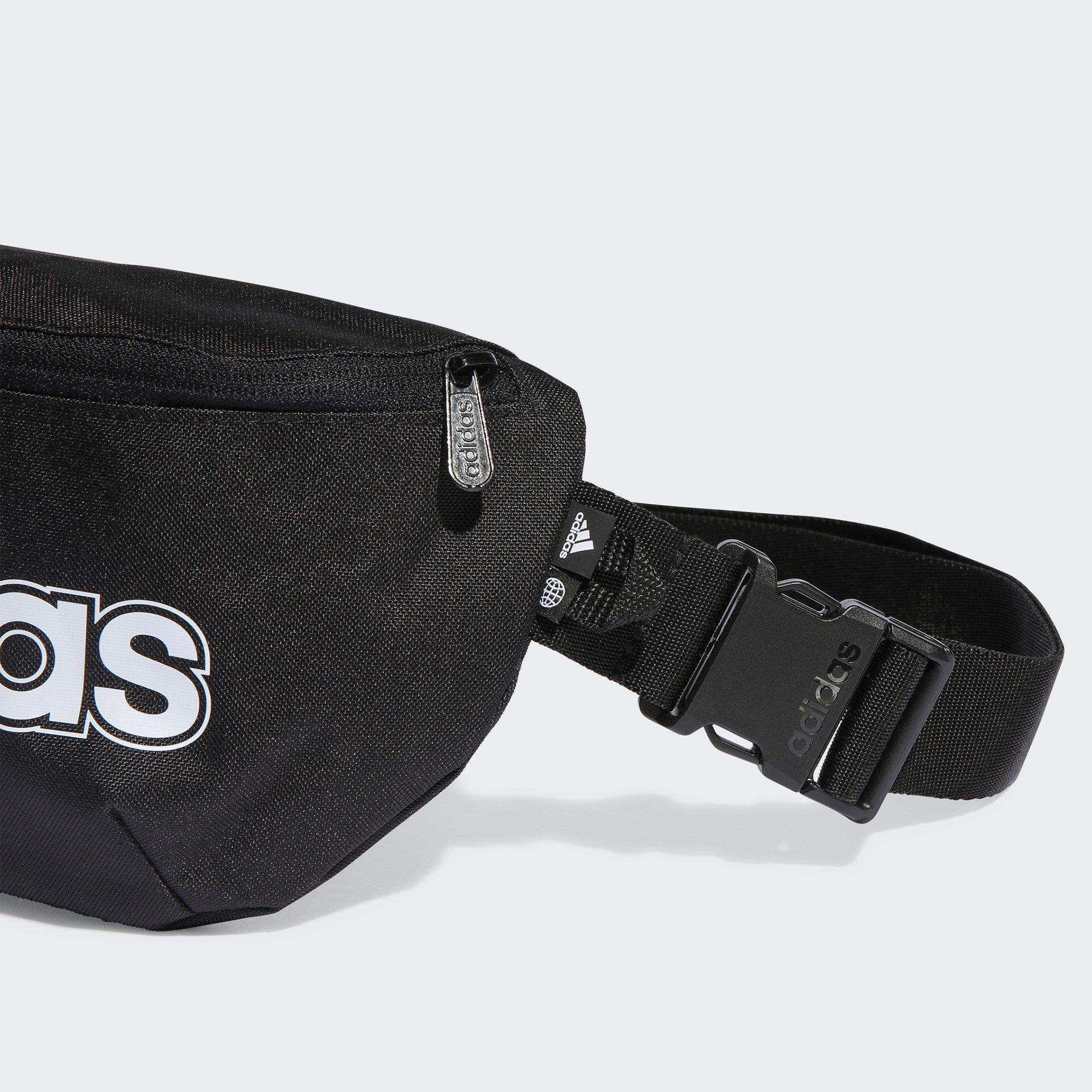 Black/White - adidas - Classic Foundation Waist Bag - 5