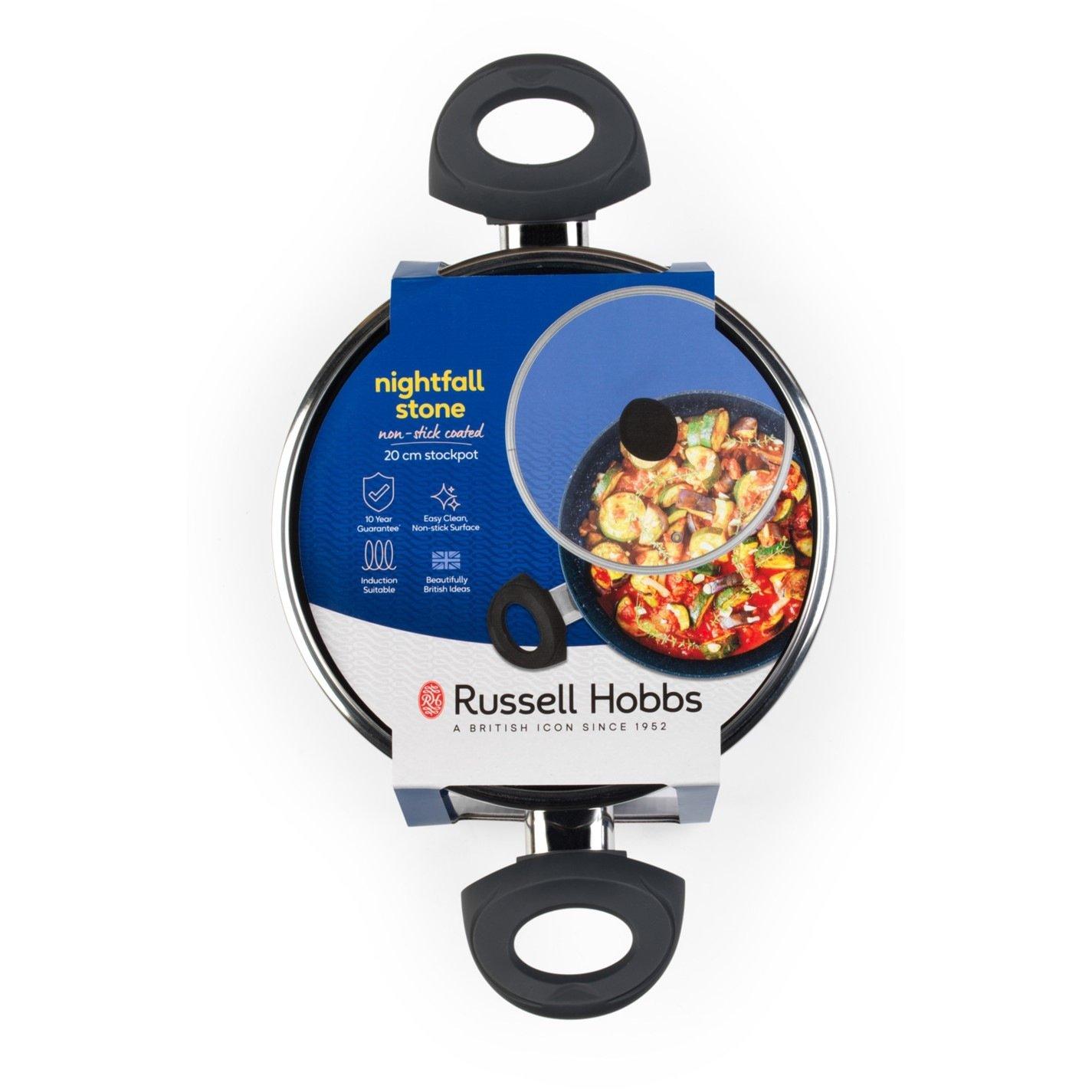 Grey - Russell Hobbs - 20cm Stone Stockpot 00 - 3