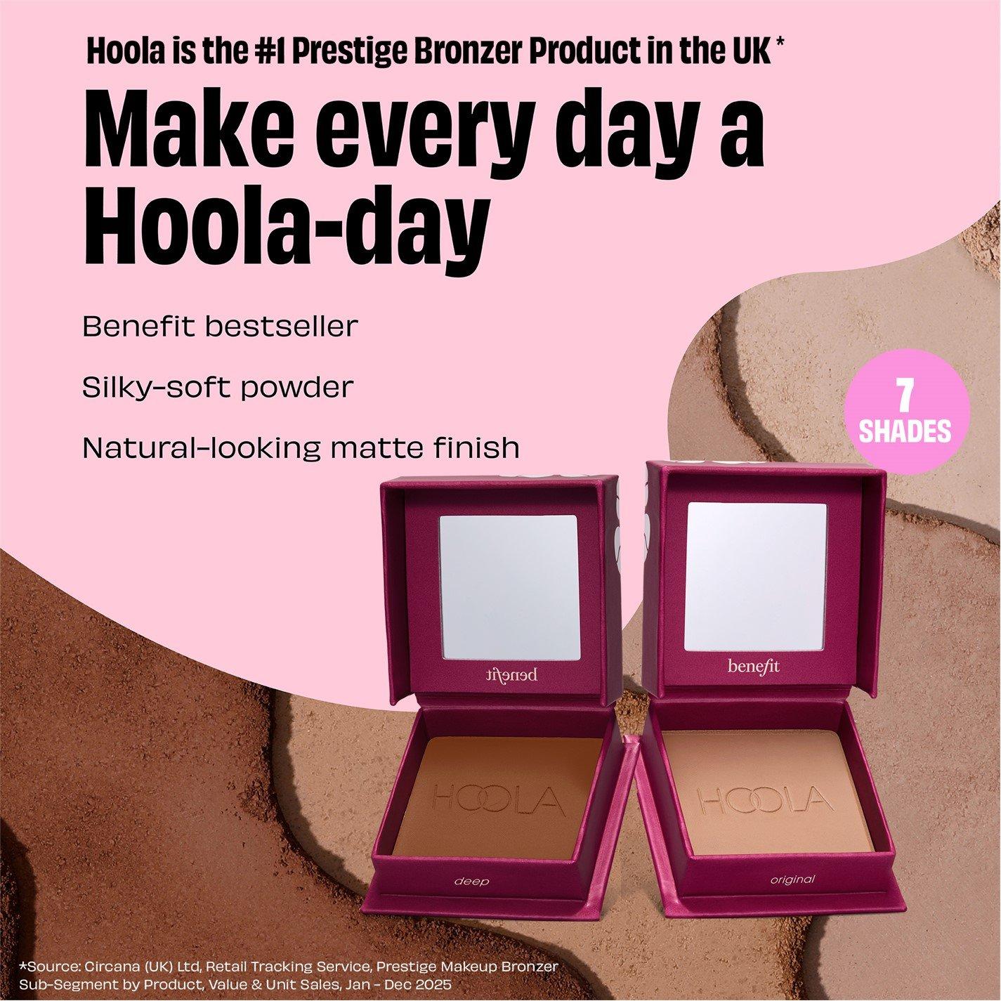 Medium Deep - Benefit - Hoola Matte Powder Bronzer 8g - 12