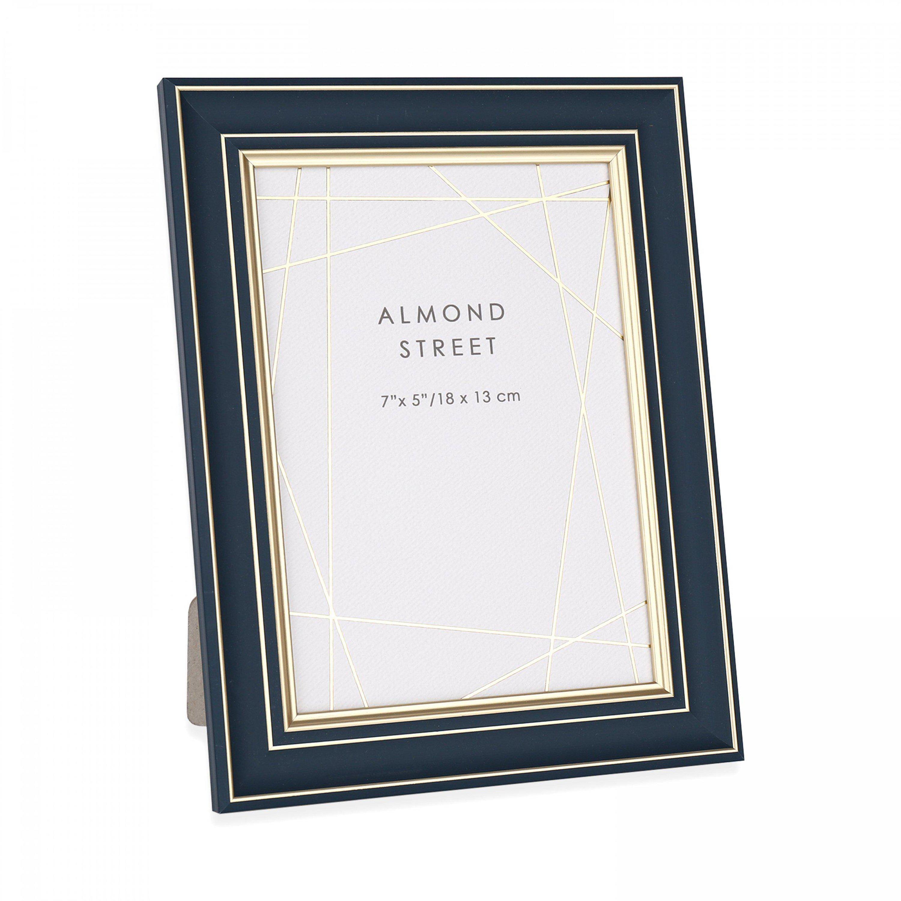Gallery  Arran Photo Frame 7X5in (3Pk) - Blue - 5x7in
