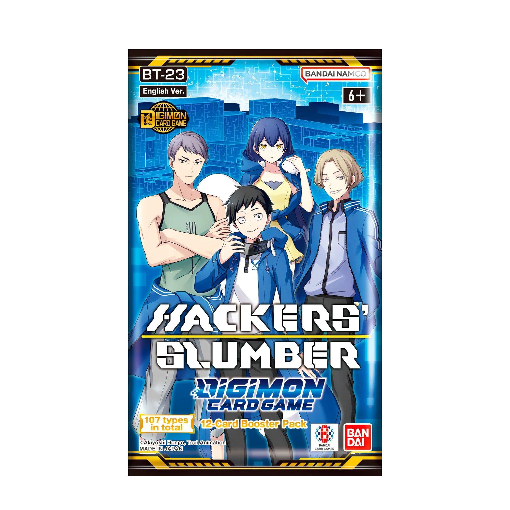 Booster paket - Digimon - Card Game: Booster Set - Hackers Slumber (BT-23)