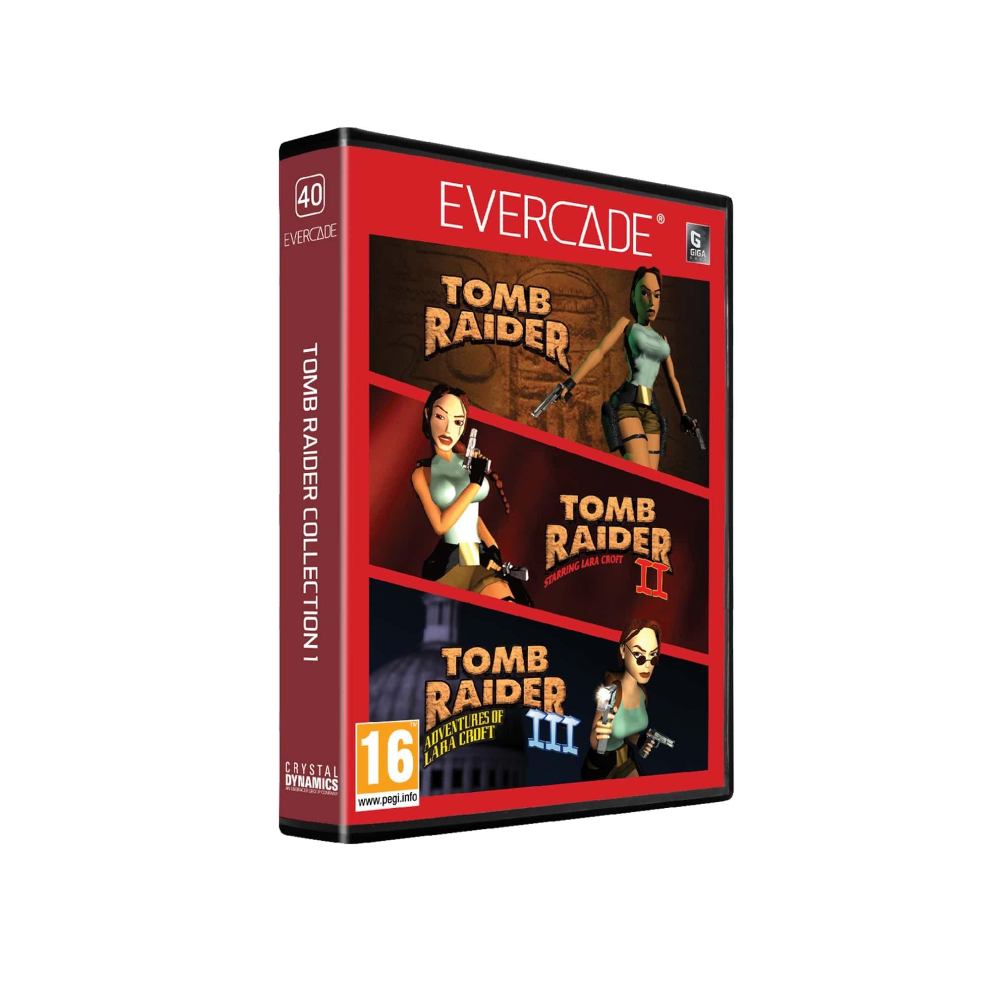 Tomb Raider 1 - Evercade - Tomb Raider Collection Retro Console Software - 1