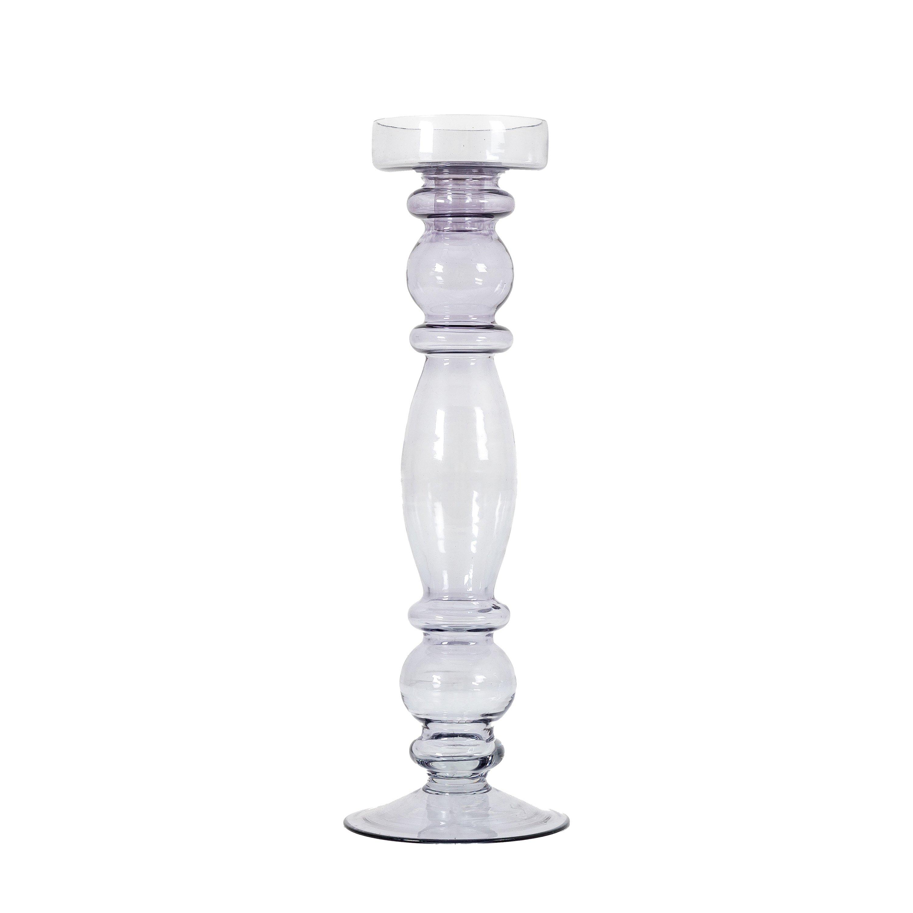 Gallery  Bobo Pillar Candle Holder - Grey - Large