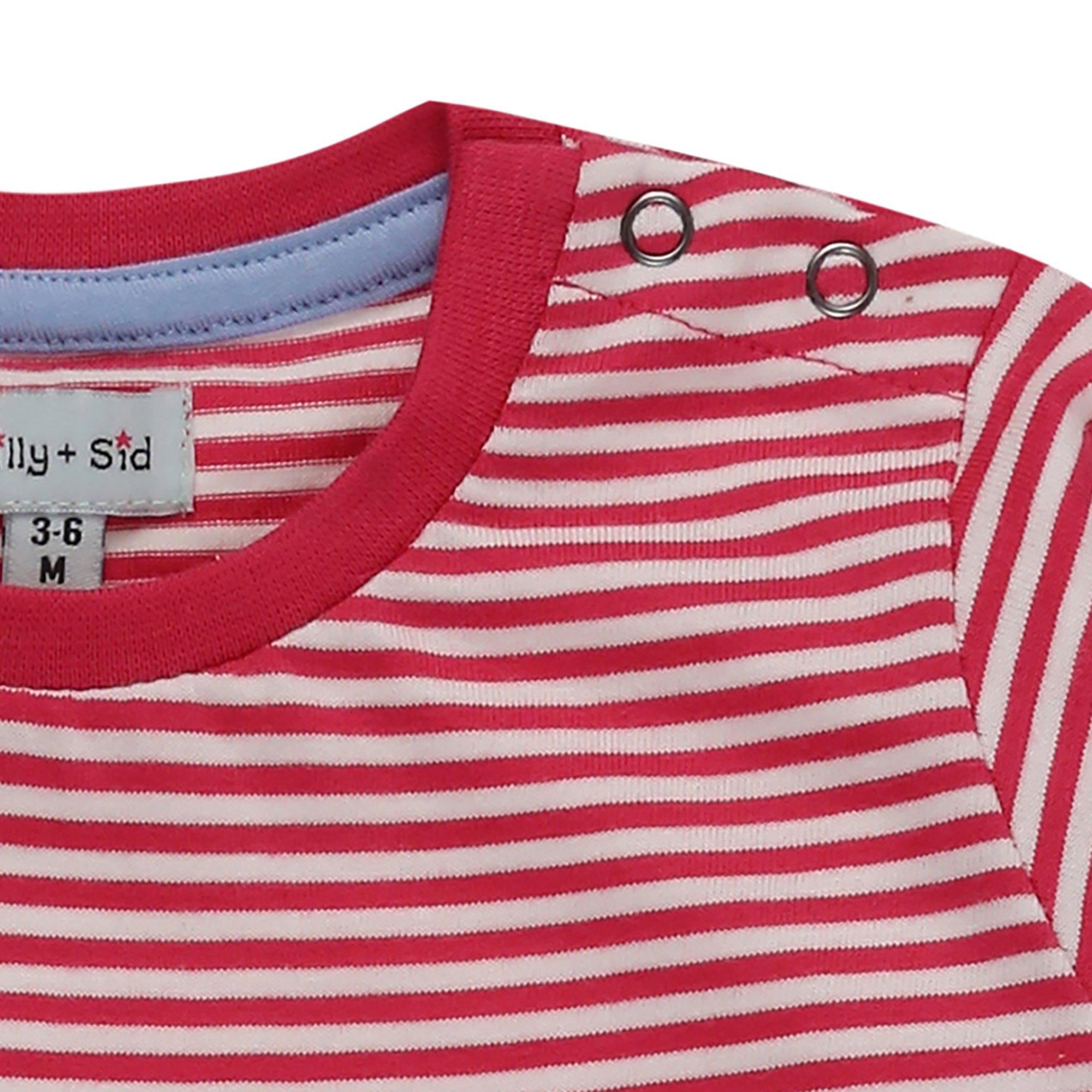 Pink - Lilly and Sid - Little Deer Baby Bodysuit - 3