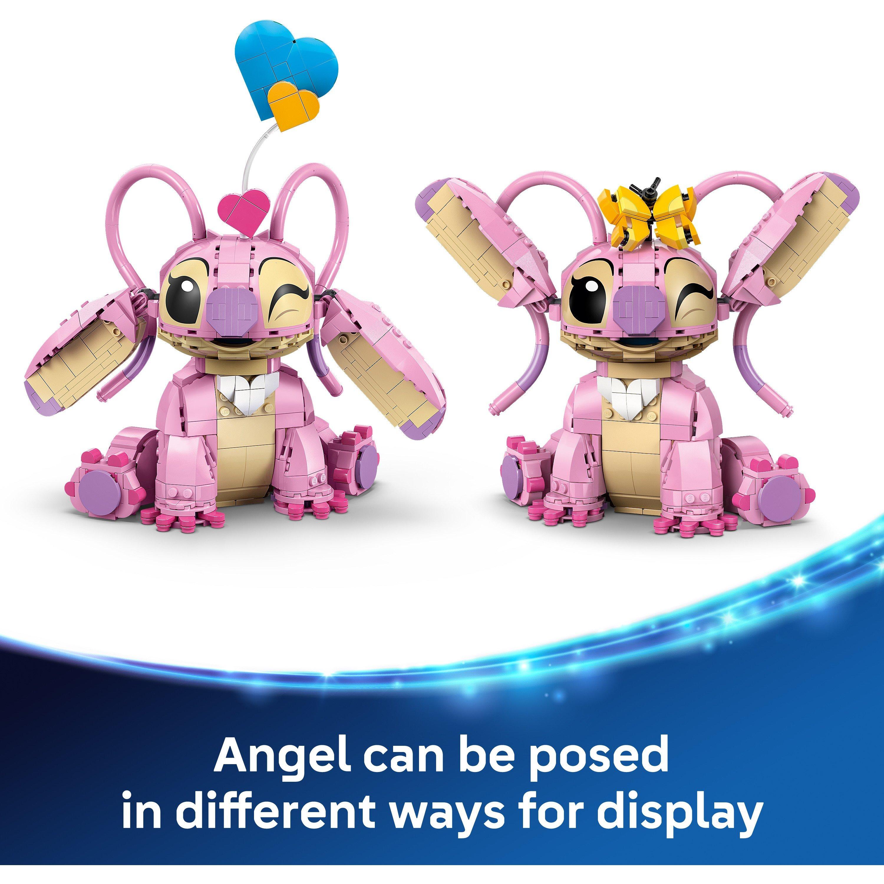 Engel - LEGO - LEGO® Disney Angel Lilo & Stitch Building Toy for Girls Boys and Kids 43257 - 4