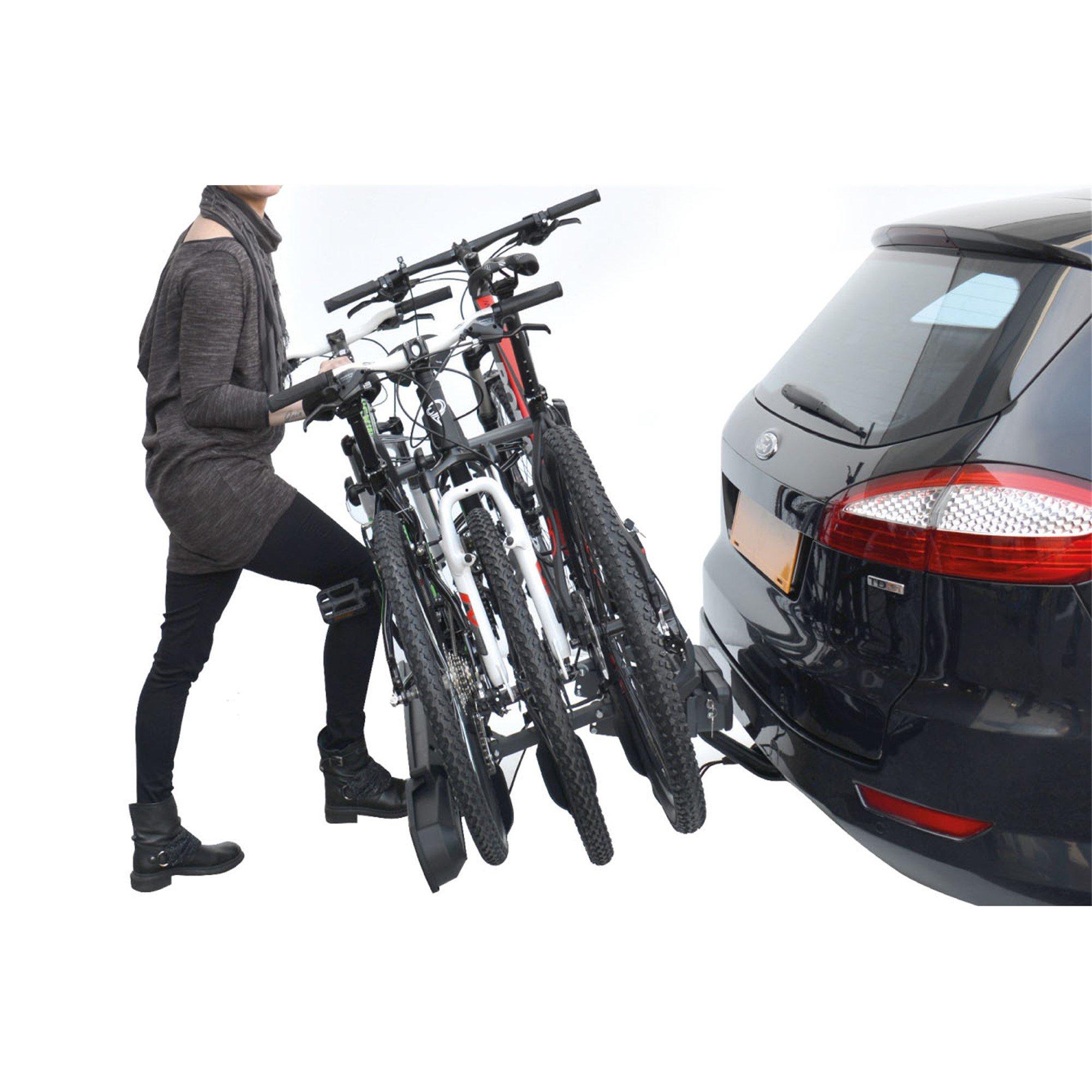 Black - PERUZZO - Peruzzo Pure Instinct Tow Bar 3 Bike Carrier - 3
