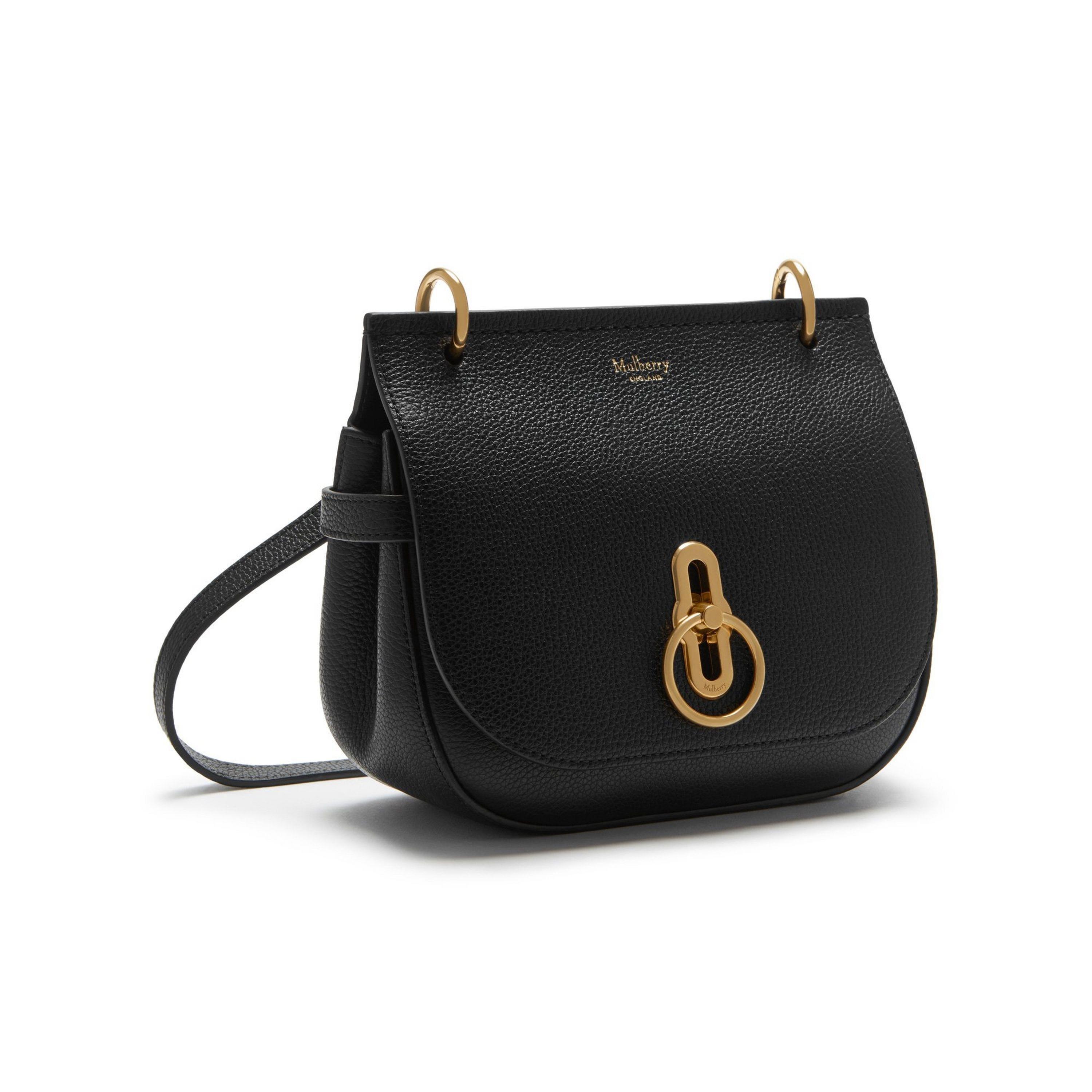 Black - Mulberry - Small Amberley Satchel - 4