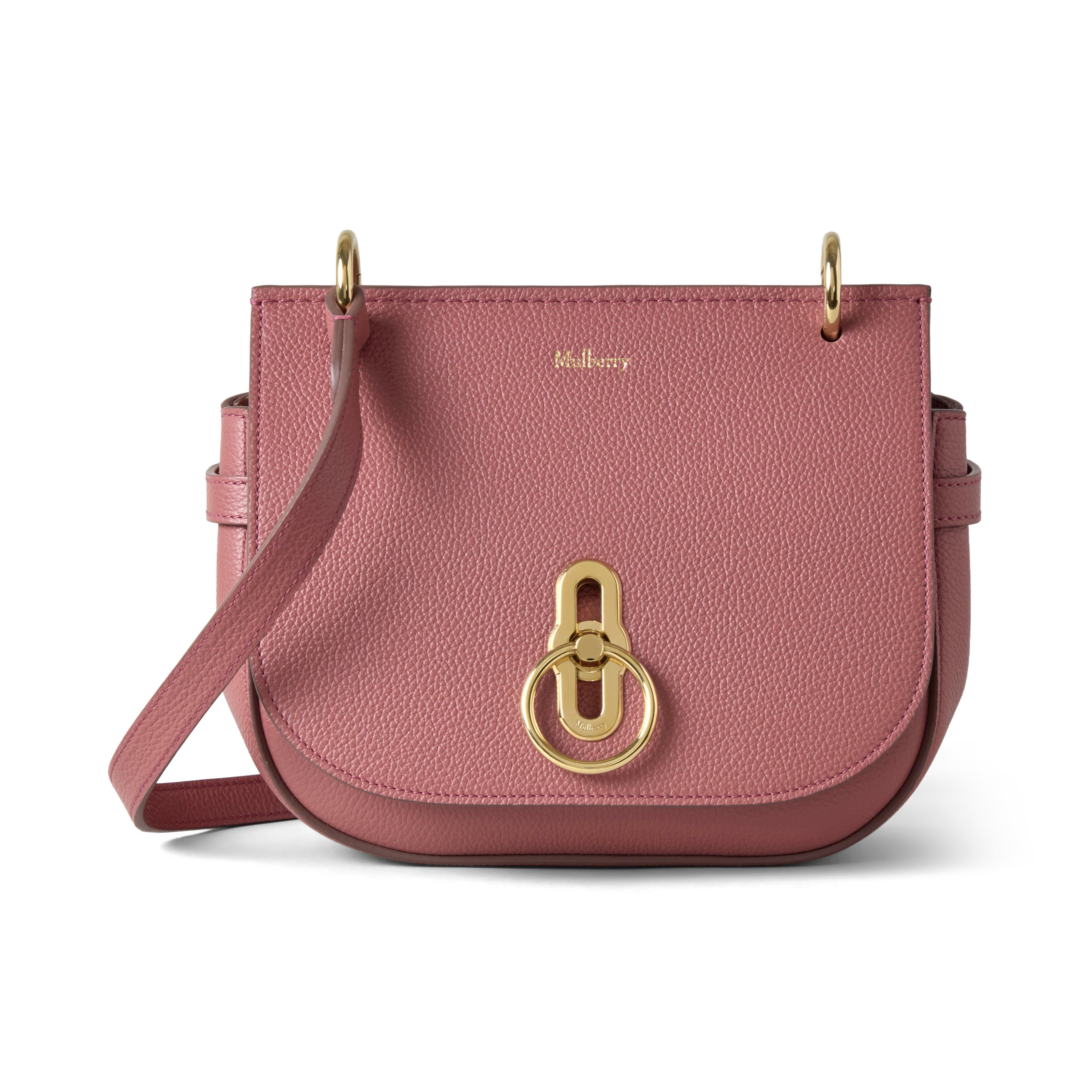 Mulberry Small Amberley Satchel - Pink Scrumpy
