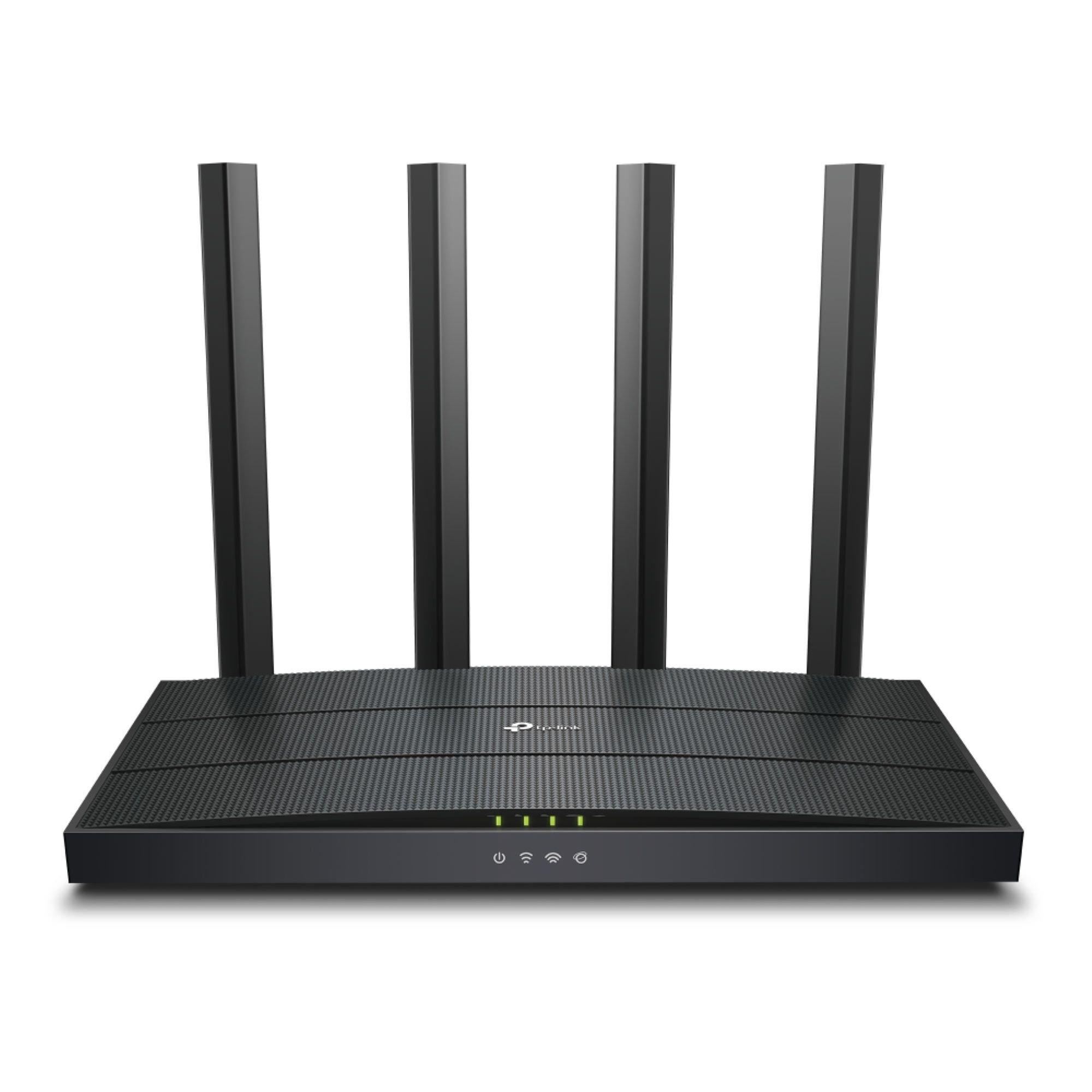 Black - TP-Link - TP-Link Archer AX12 - AX1500 Wi-Fi 6 Router - 1