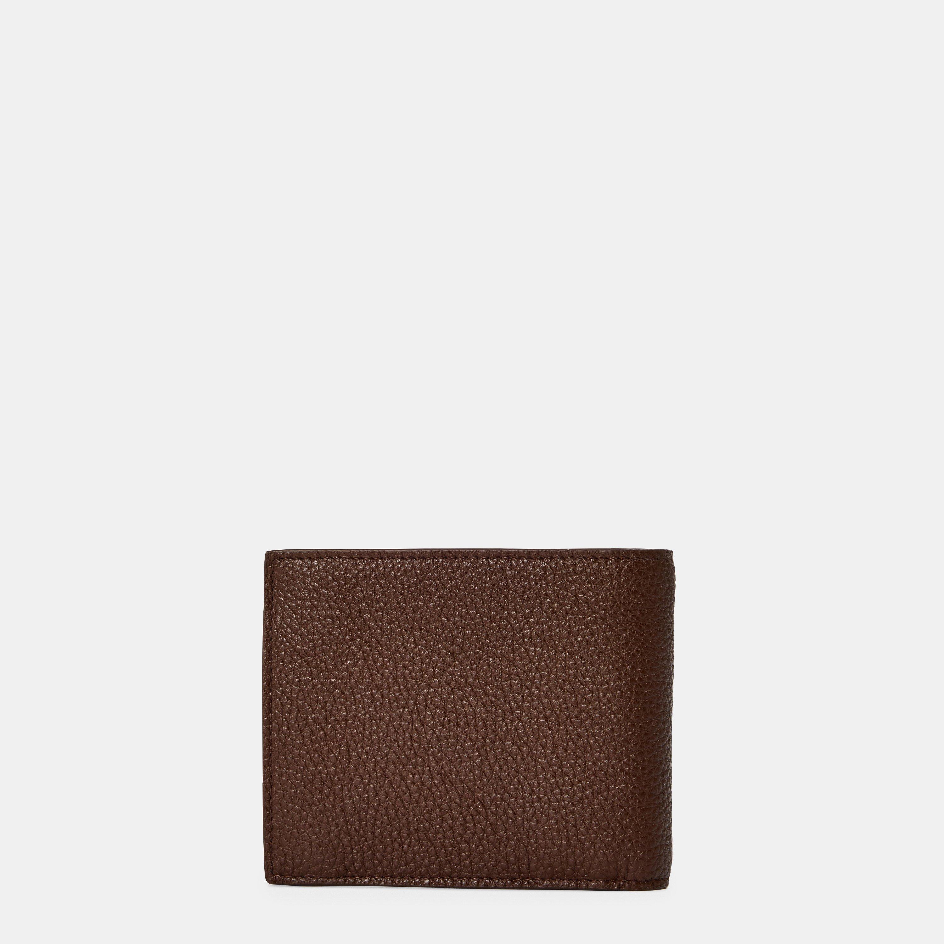 Brown - Prada - Men's Leather Billfold Wallet - 2