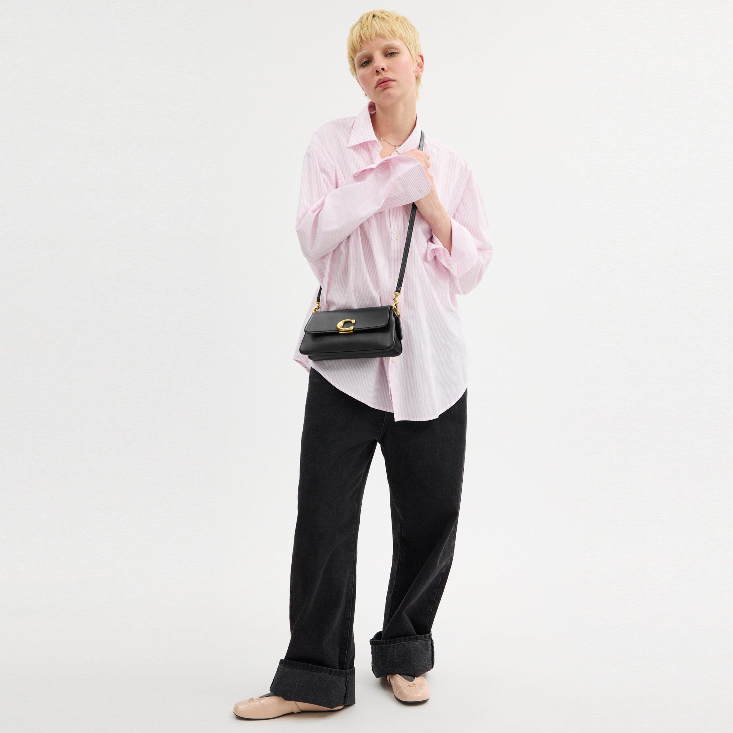 B4/BLACK - Coach - Jet Shoulder Bag - 4